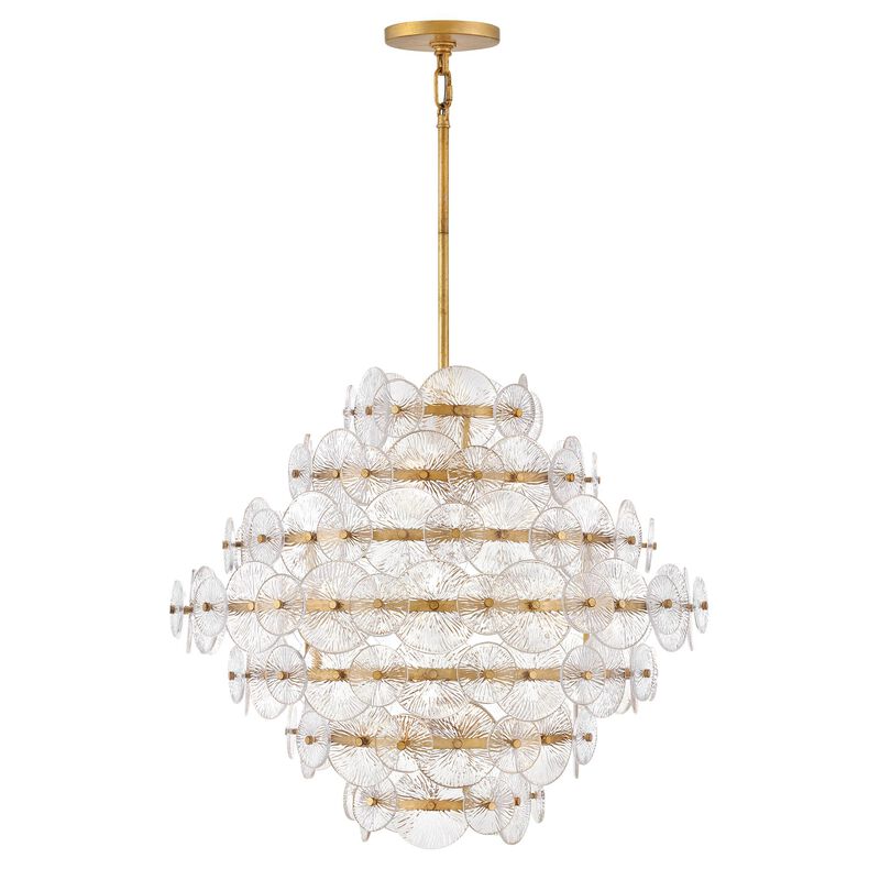 Rene 26 Inch Chandelier by Fredrick Ramond
