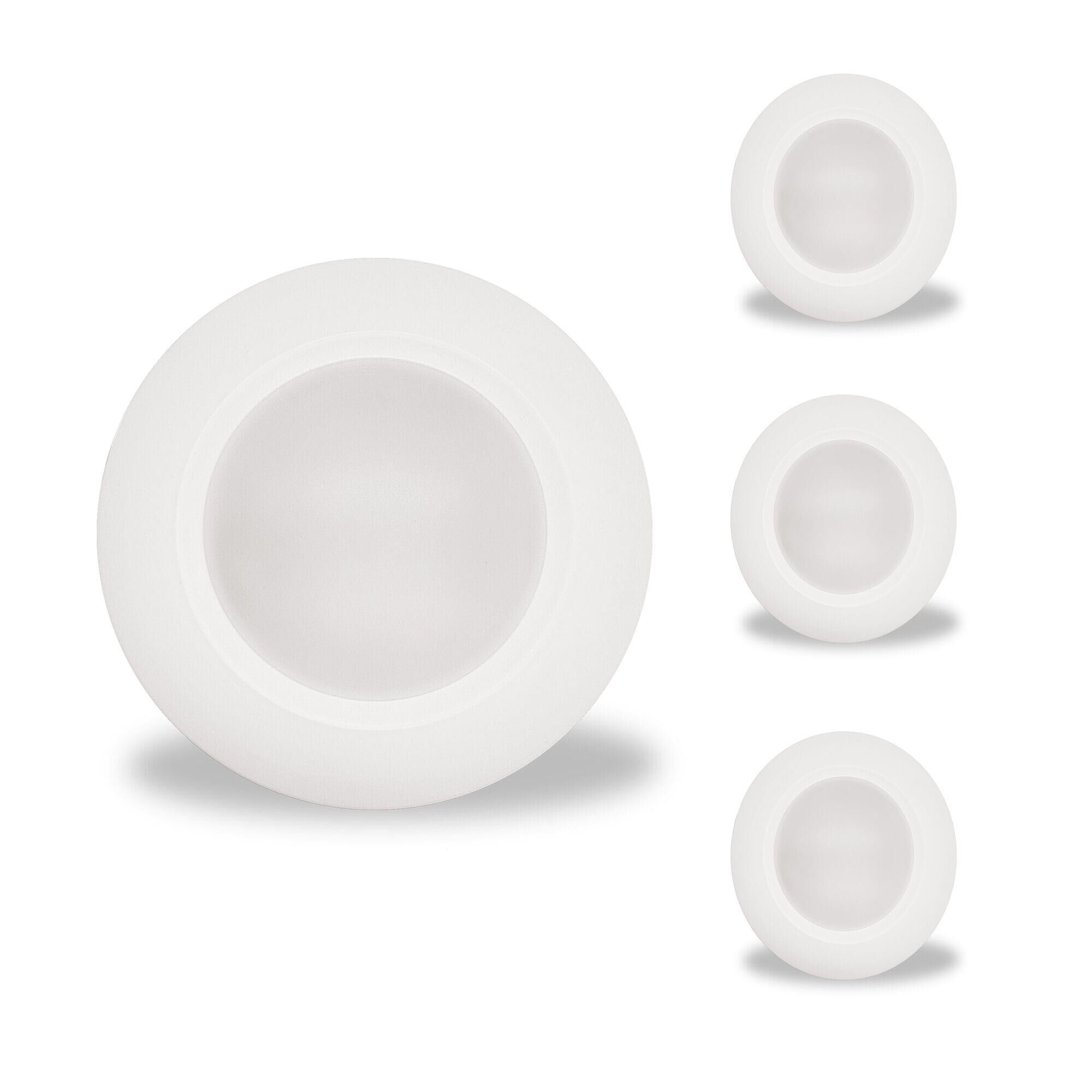 Shown in White finish