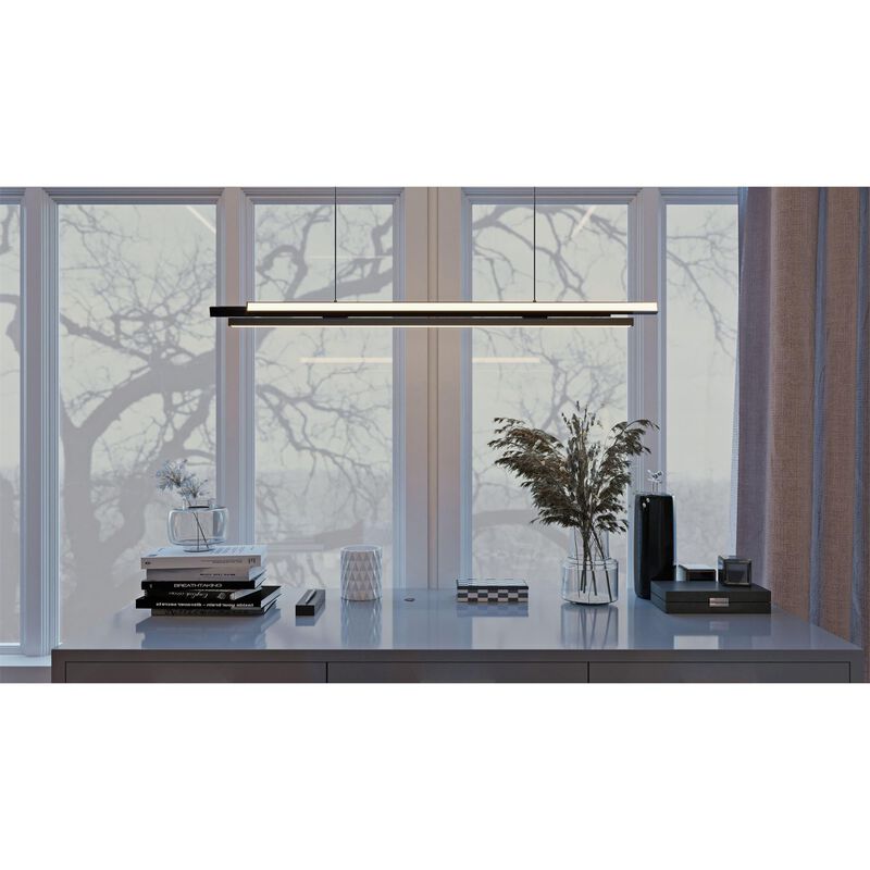 Indra 44 Inch 3 Light LED Linear Suspension Light by AFX Lighting