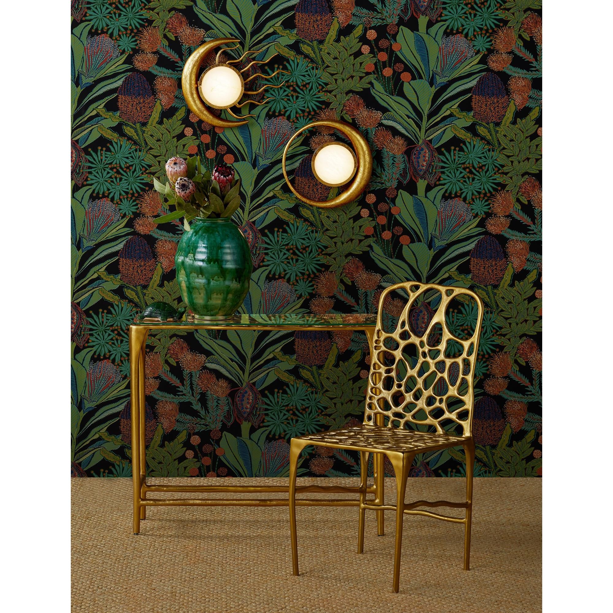 Marjorie Skouras Honeycomb Console Table by Currey and Company