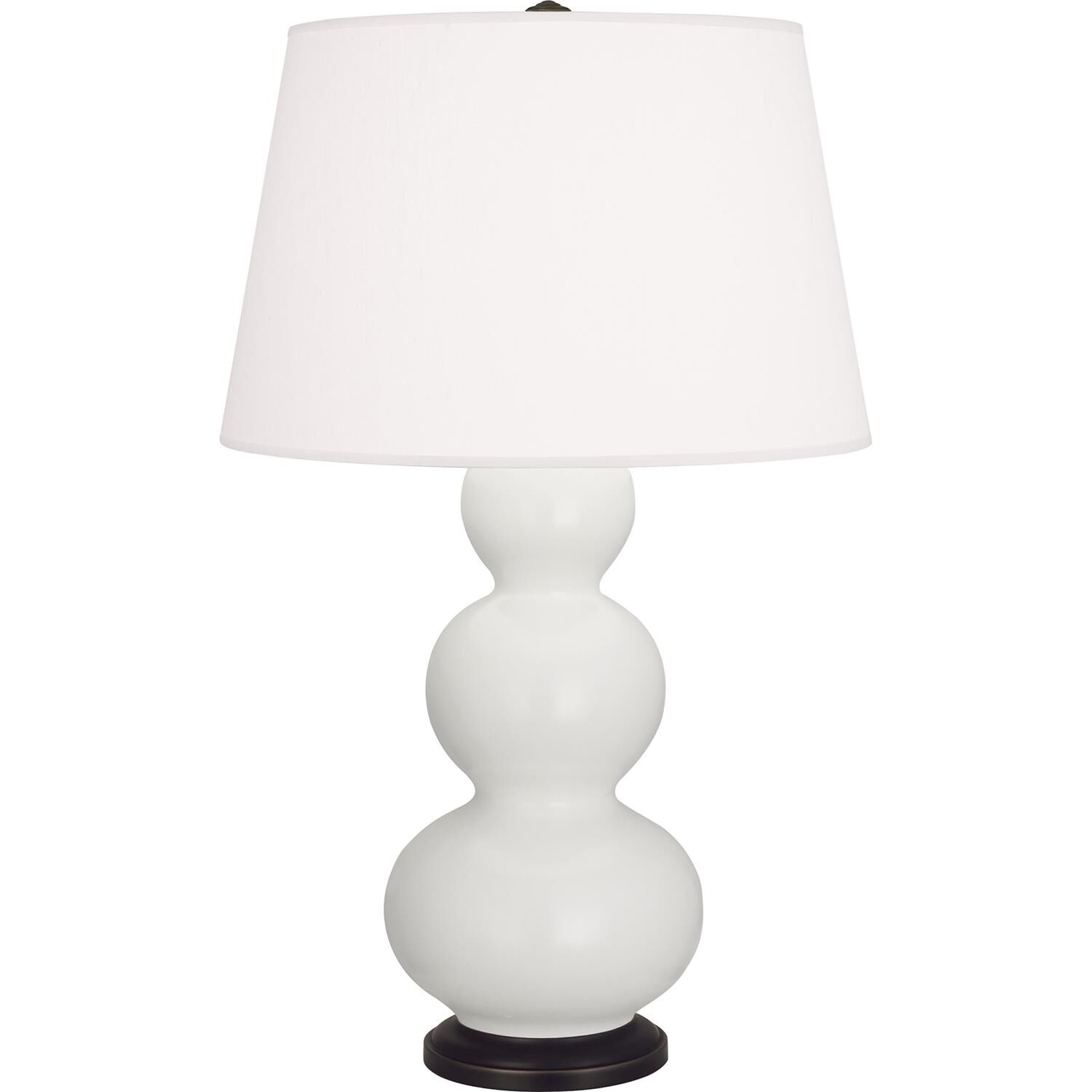 Triple Gourd 33 Inch Table Lamp by Robert Abbey