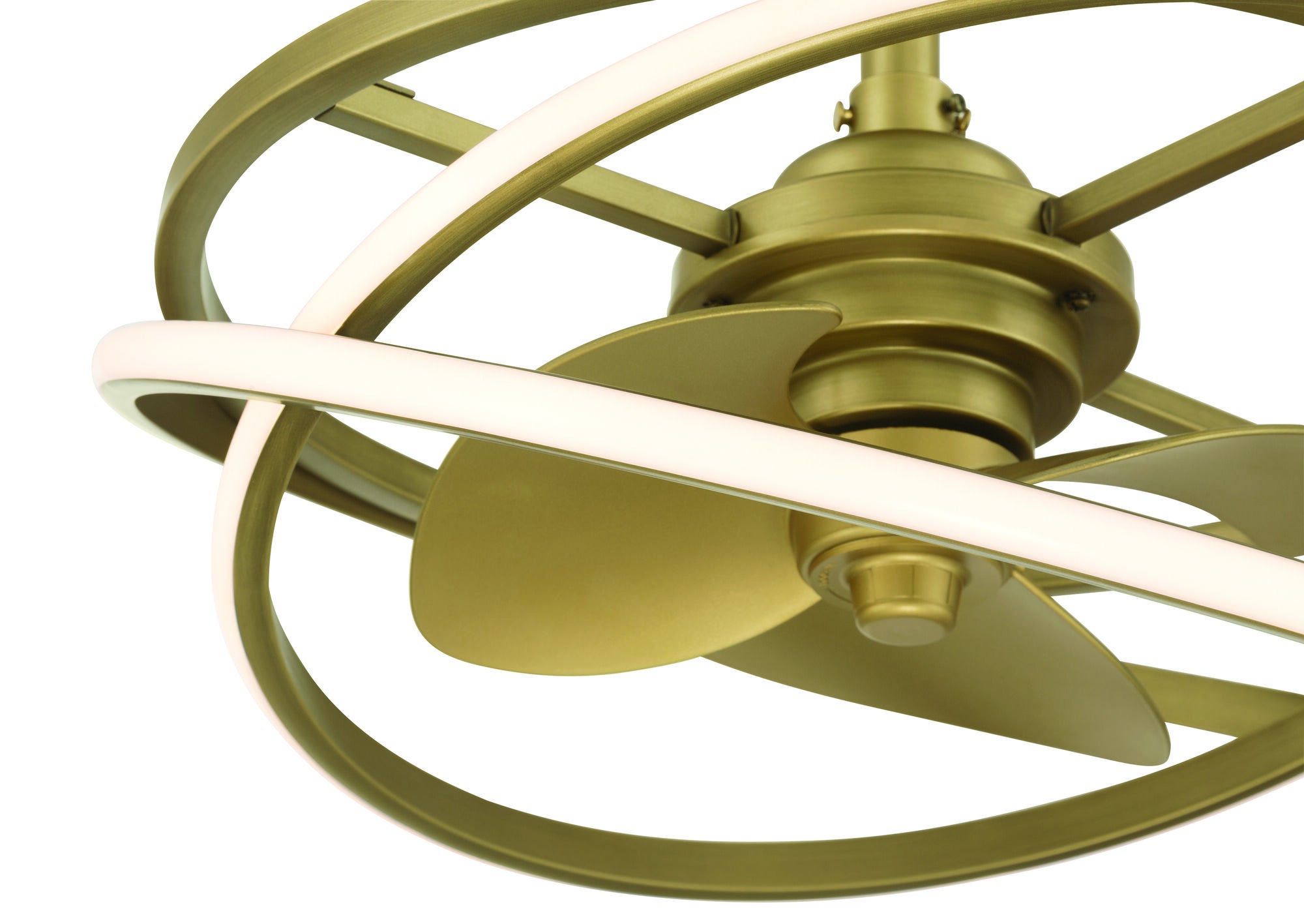Cirro 20 Inch Chandelier Ceiling Fan with Light Kit,