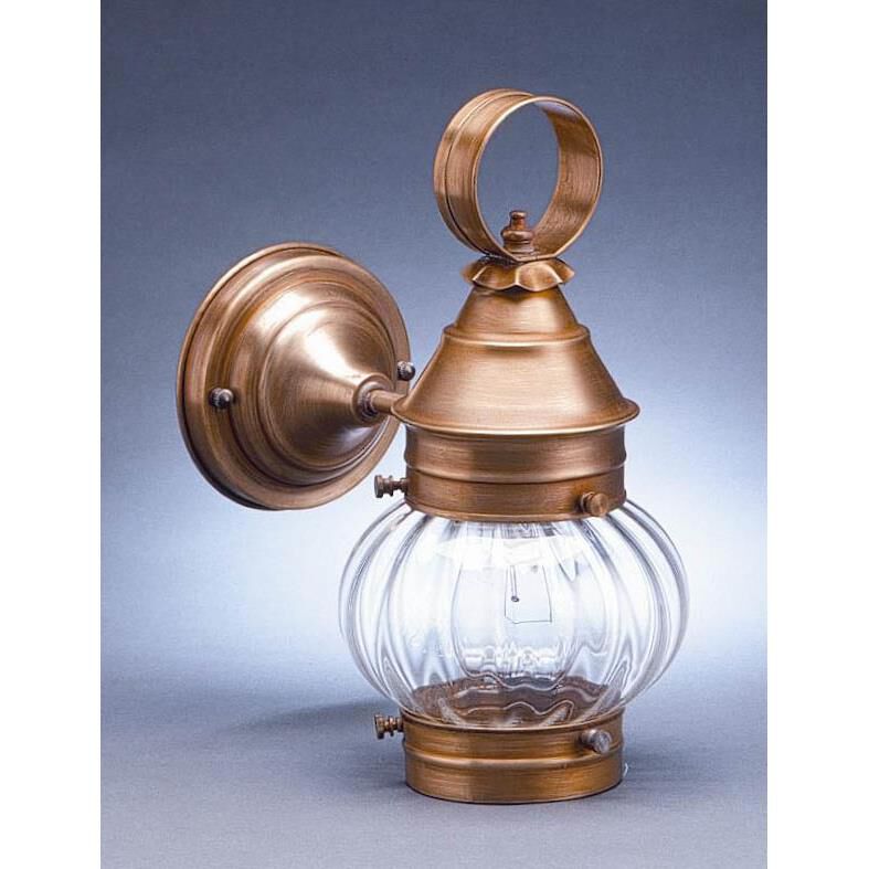 Onion 11 Inch Tall Outdoor Wall Light by Northeast Lantern