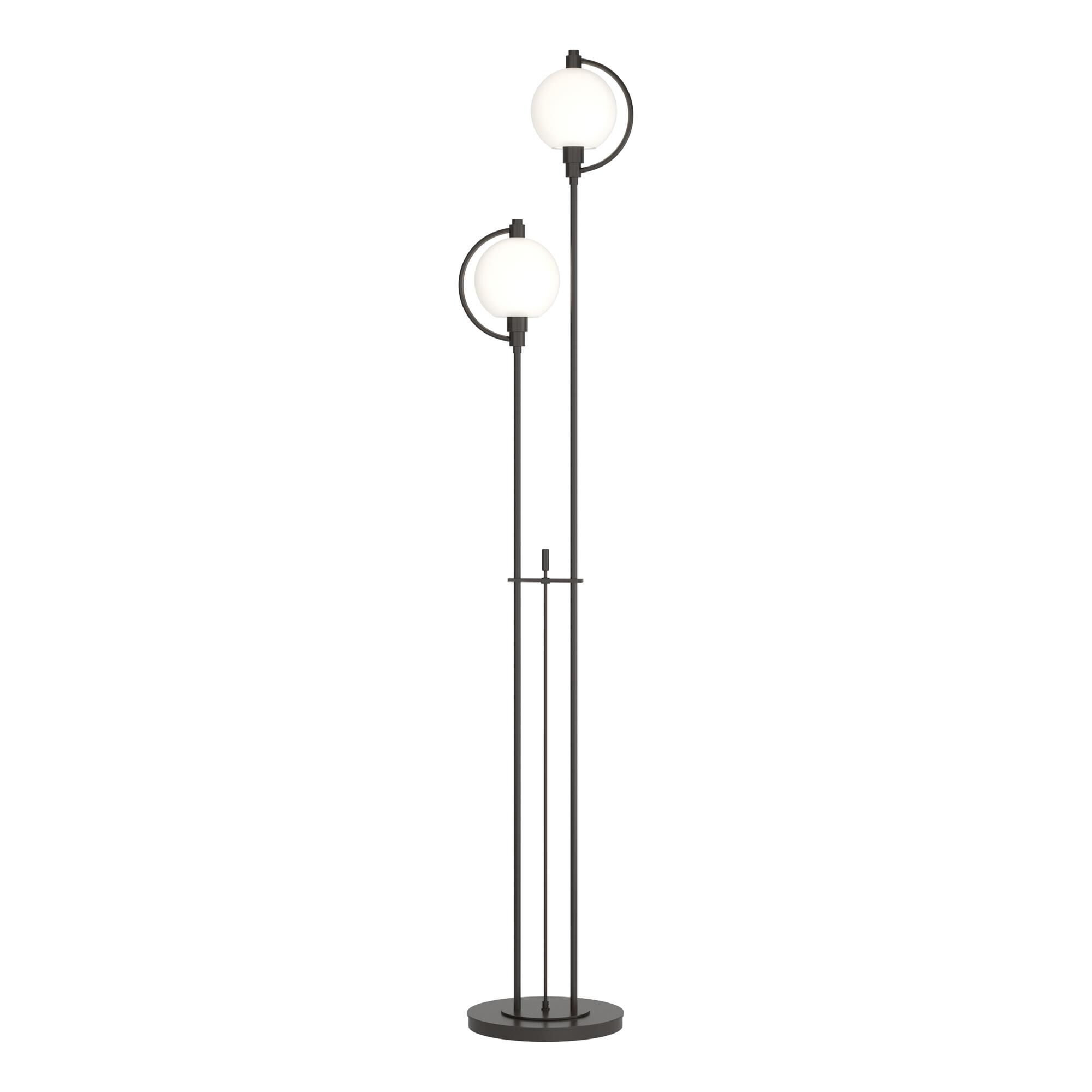 Shown in Oil Rubbed Bronze finish and Opal glass