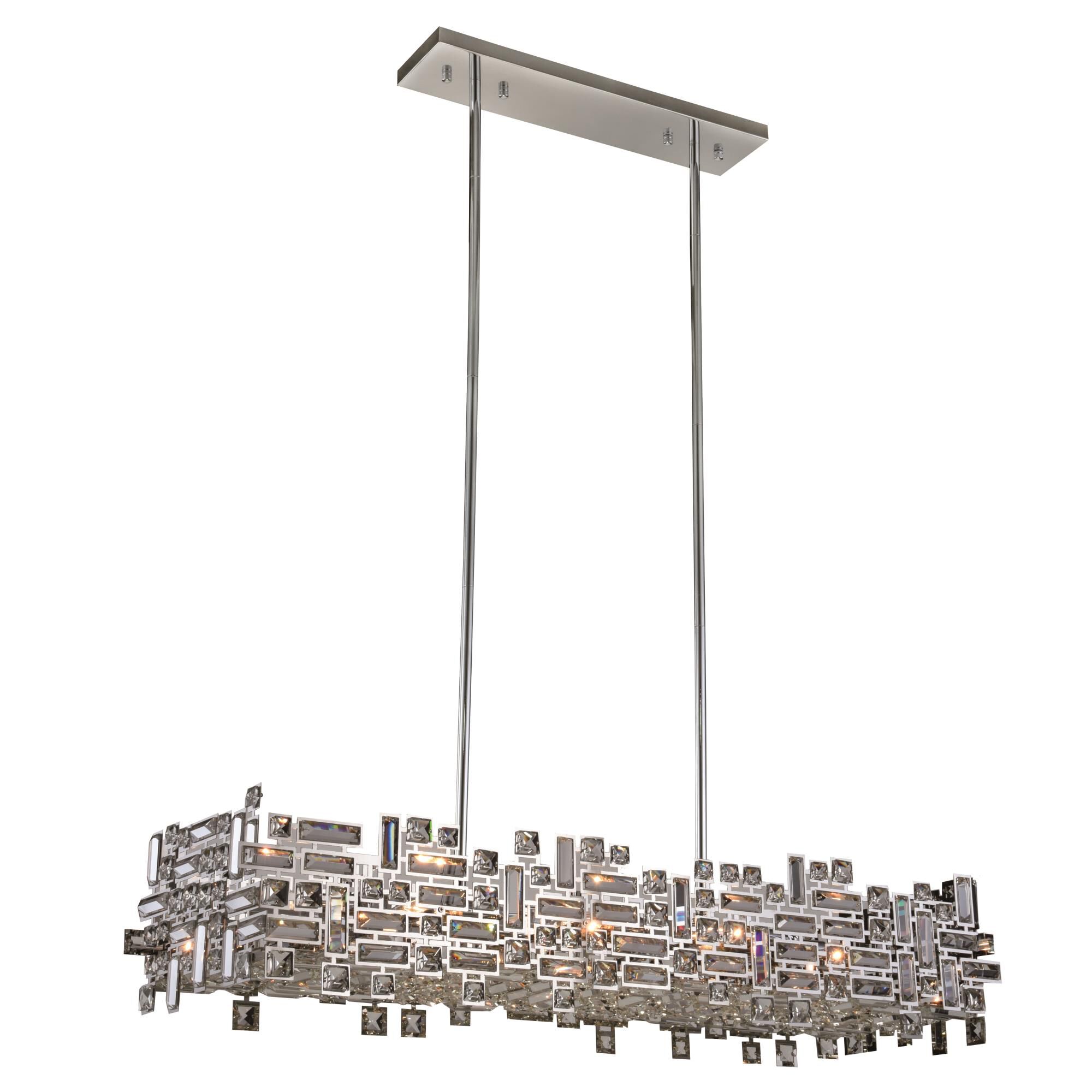 Shown in Chrome finish and Royal Cut Clear crystal