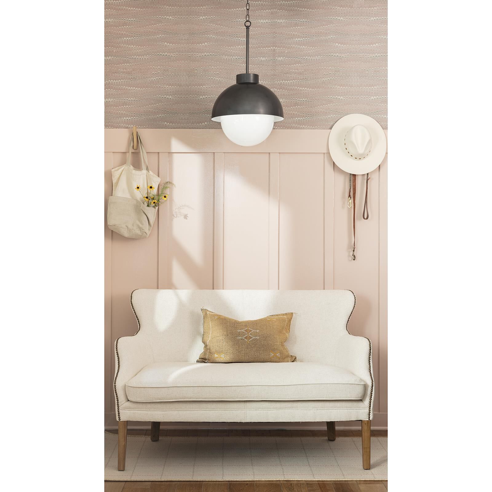 Shown in Oil Rubbed Bronze finish and - None - shade