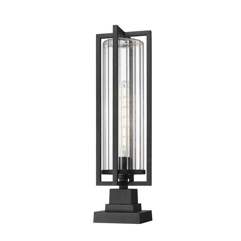 Aura 27 Inch Outdoor Pier Lamp by Z Lite