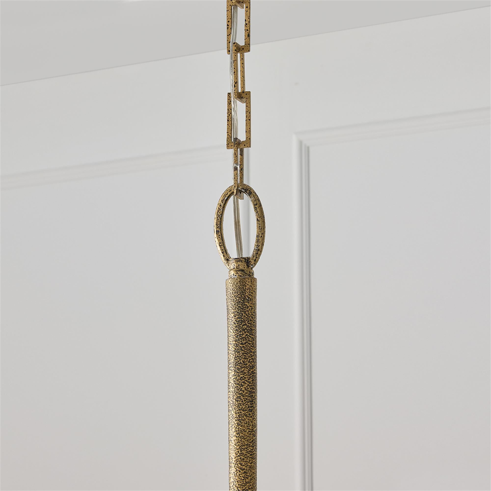 Shown in Artisan Gold finish