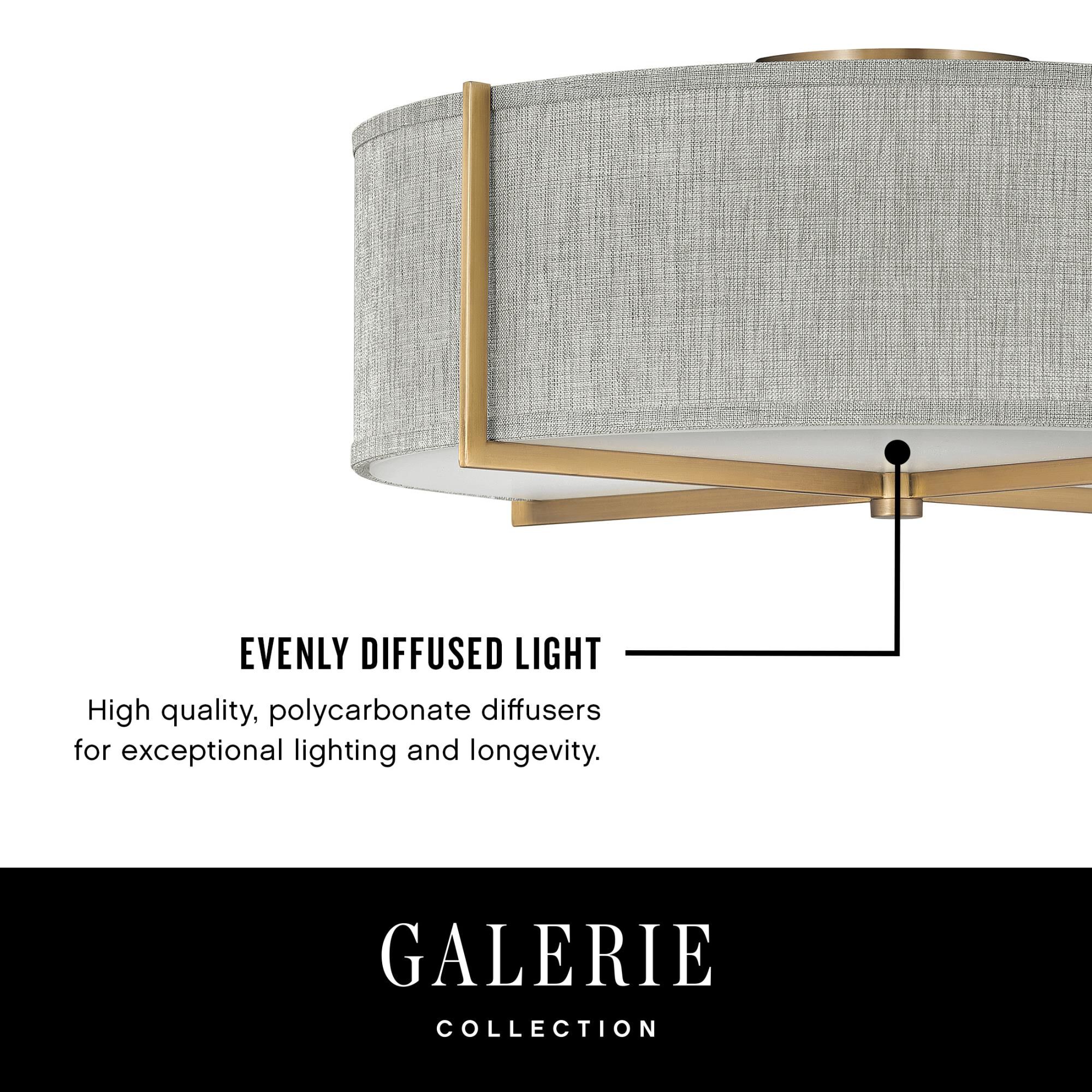 Shown in Black finish and Heathered Gray Slub shade