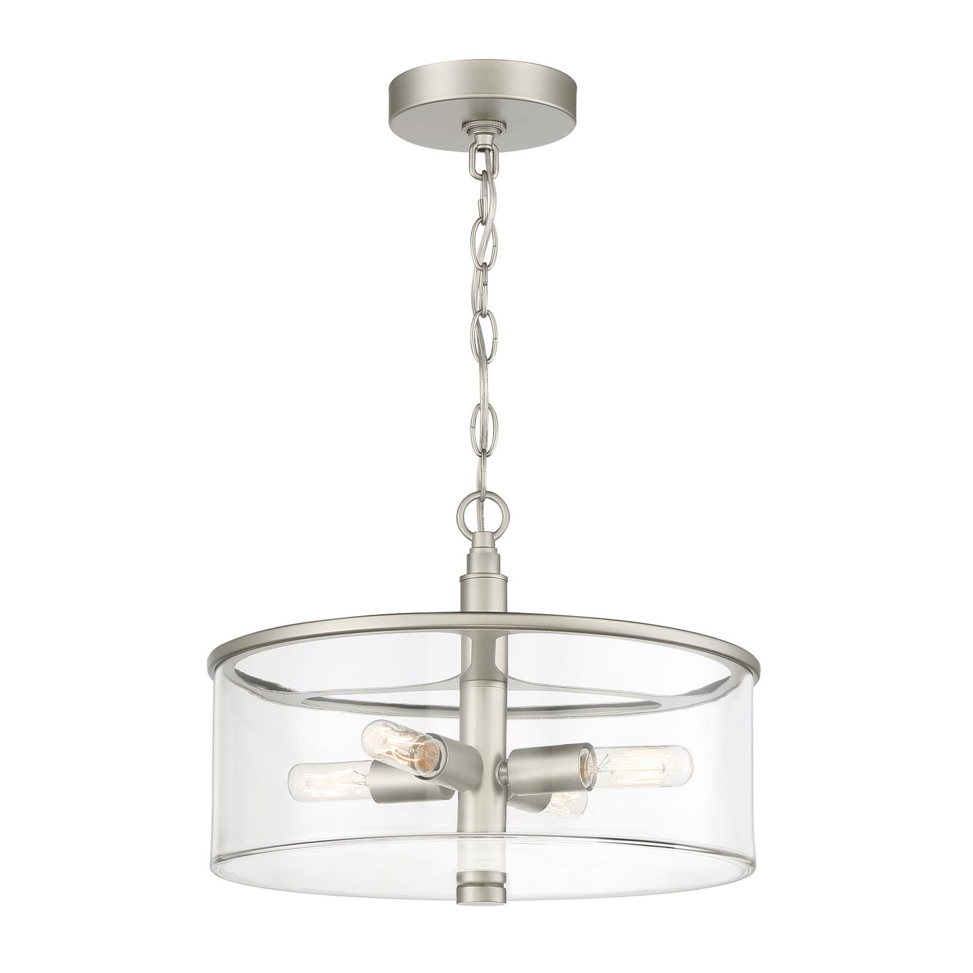 Shown in Satin Nickel finish