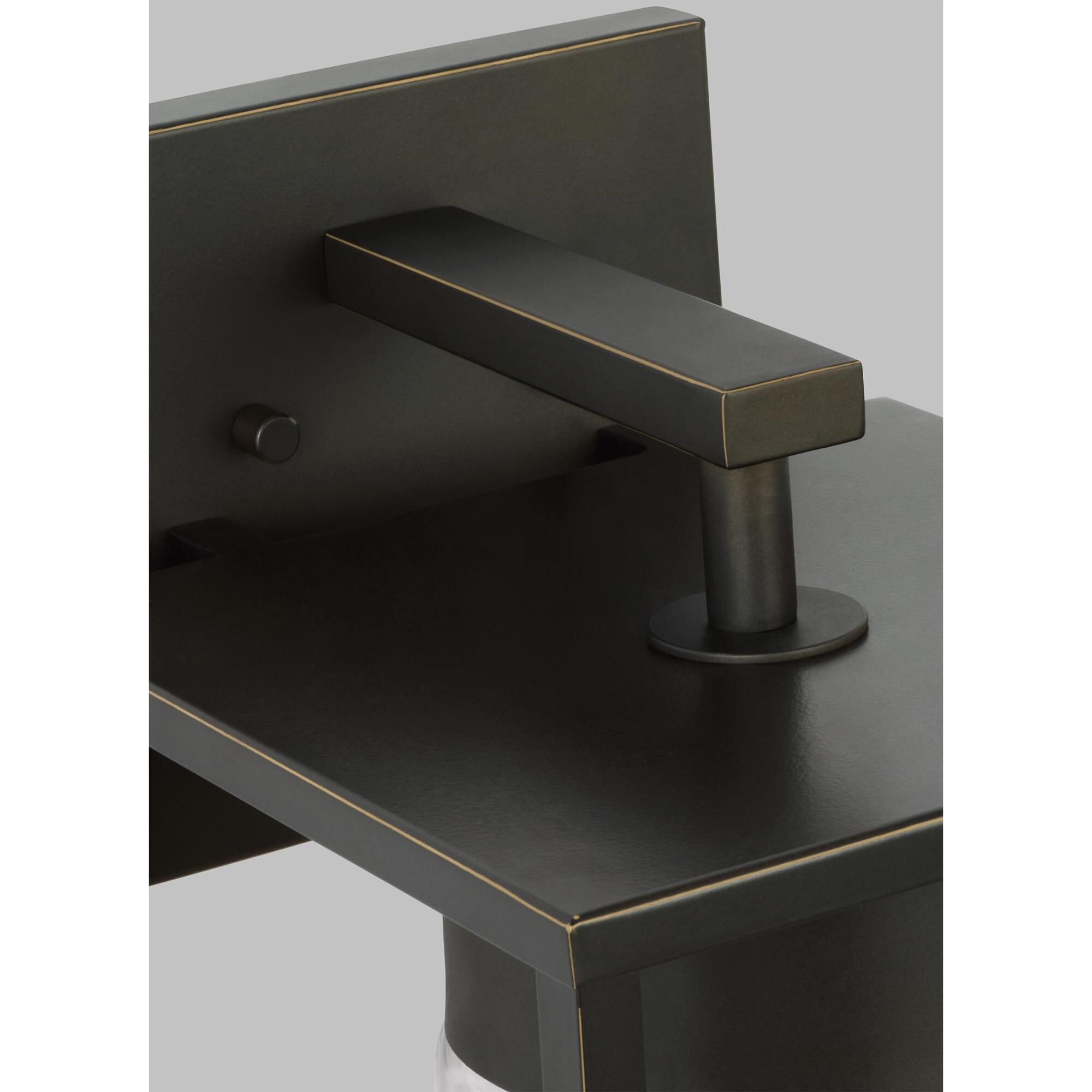 Shown in Antique Bronze finish and Clear glass and Clear Glass shade