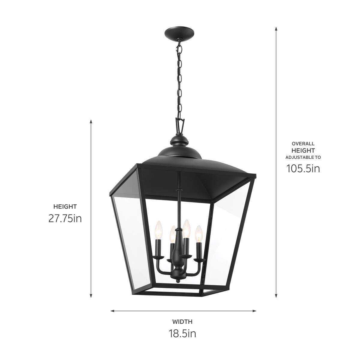 Dame 18 Inch Cage Pendant by Kichler Lighting