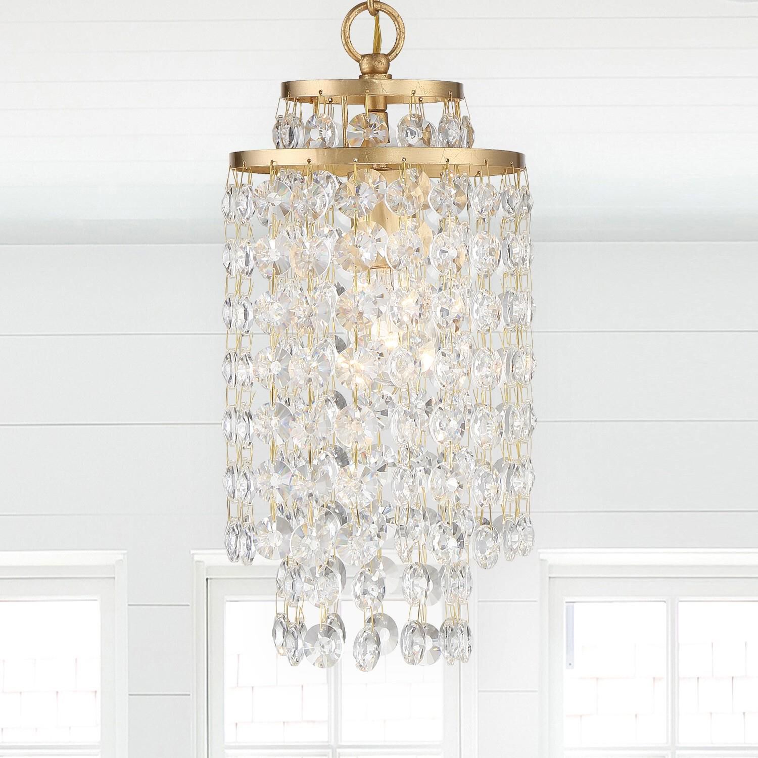 Crystorama Gabrielle 7 Inch Mini Chandelier