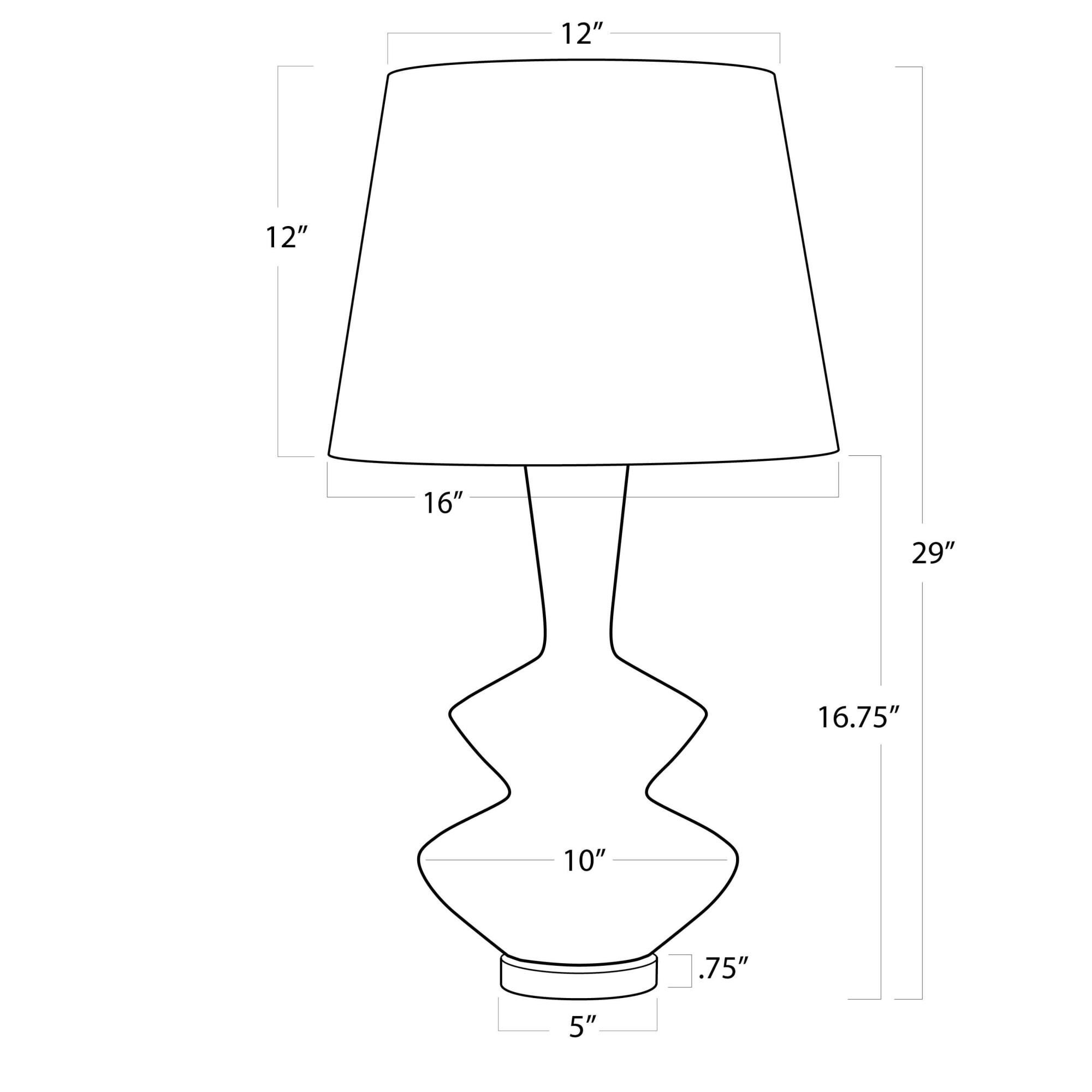 Poe 29 Inch Table Lamp by Regina Andrew