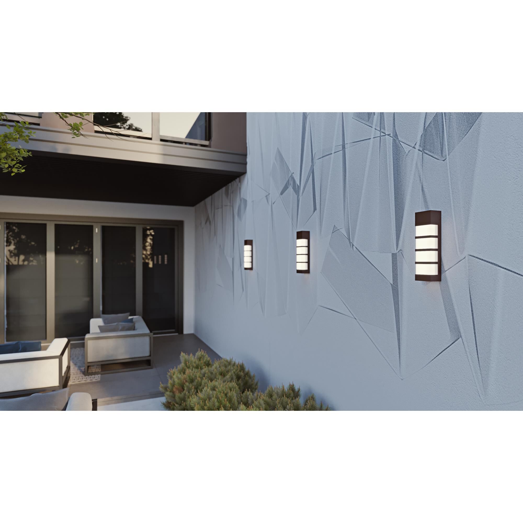 State 17 Inch Tall LED Outdoor Wall Light by AFX Lighting