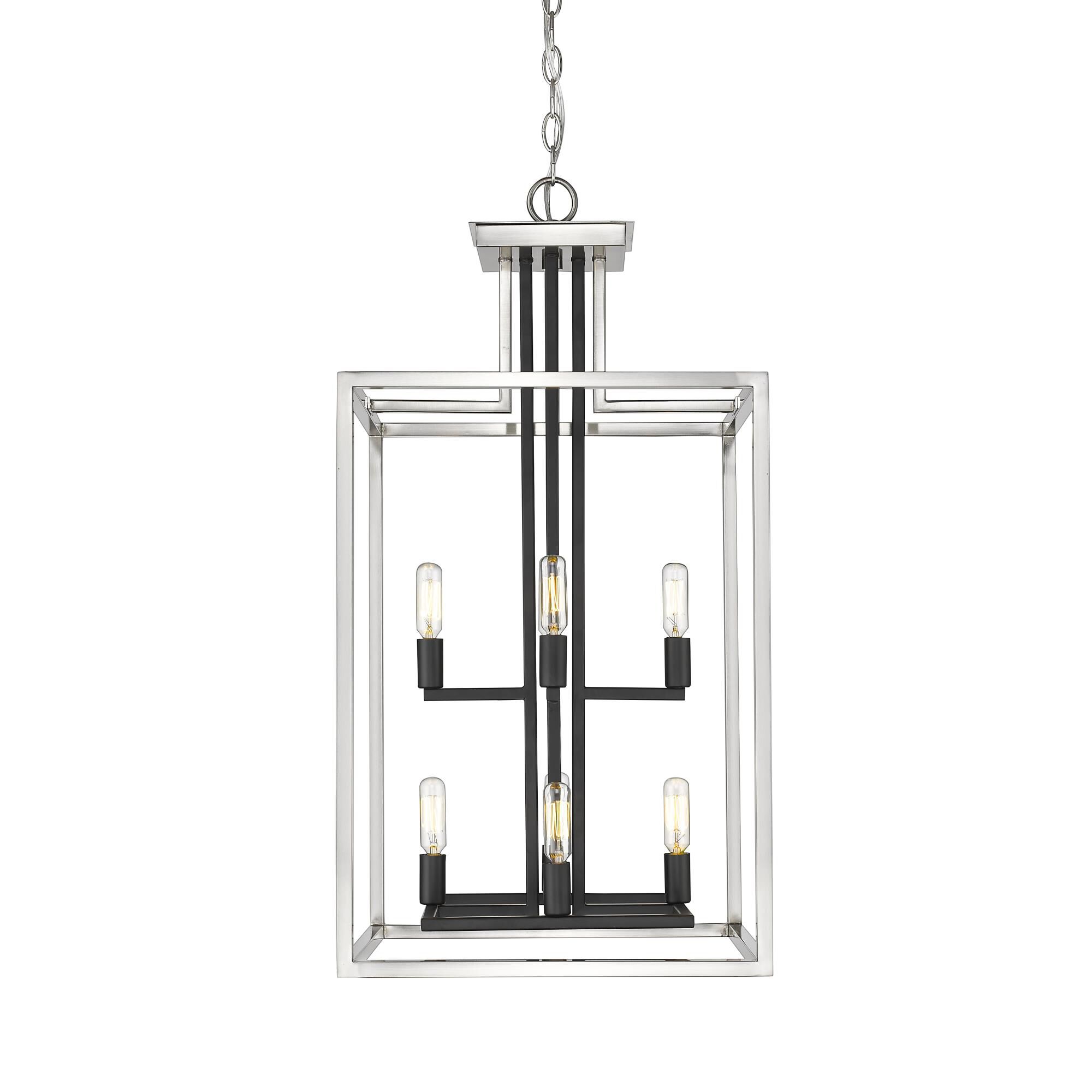 Quadra 15 Inch Cage Pendant by Z-Lite