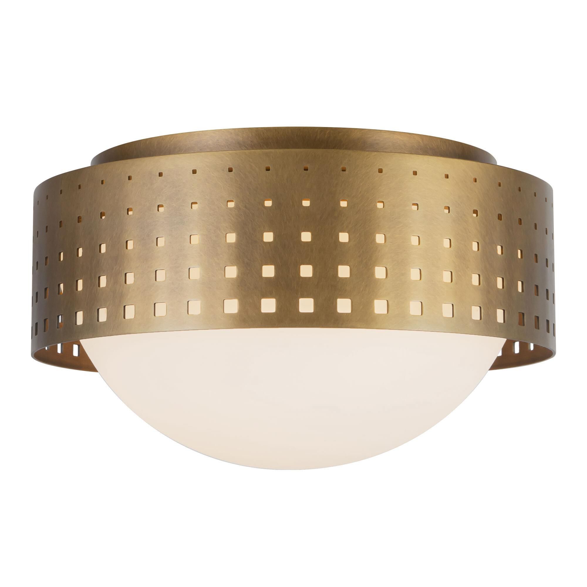 Peyton Fox Astoria 10 Inch Flush Mount by Kuzco Lighting