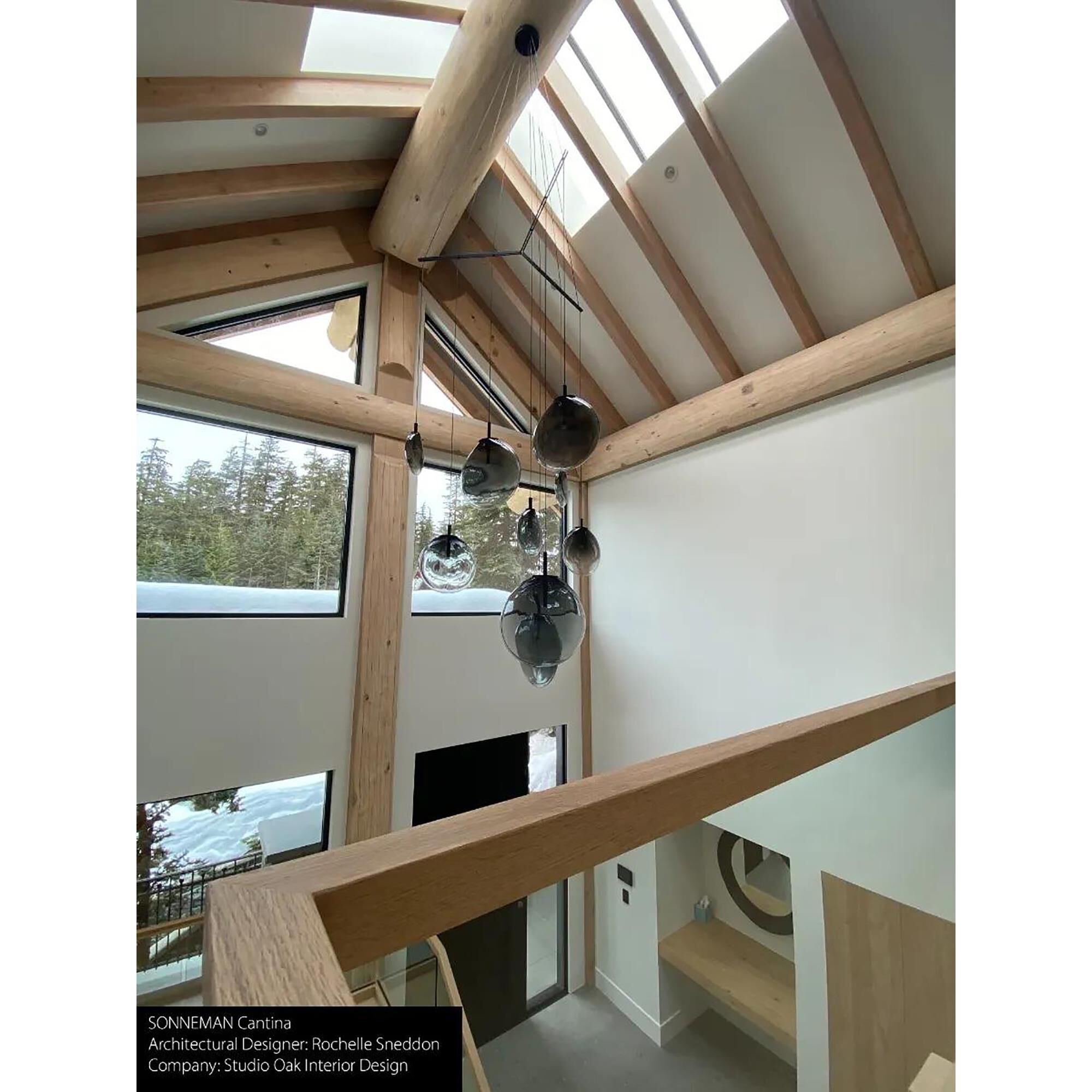 Cantina 57 Inch 9 Light LED Multi Light Pendant by SONNEMAN