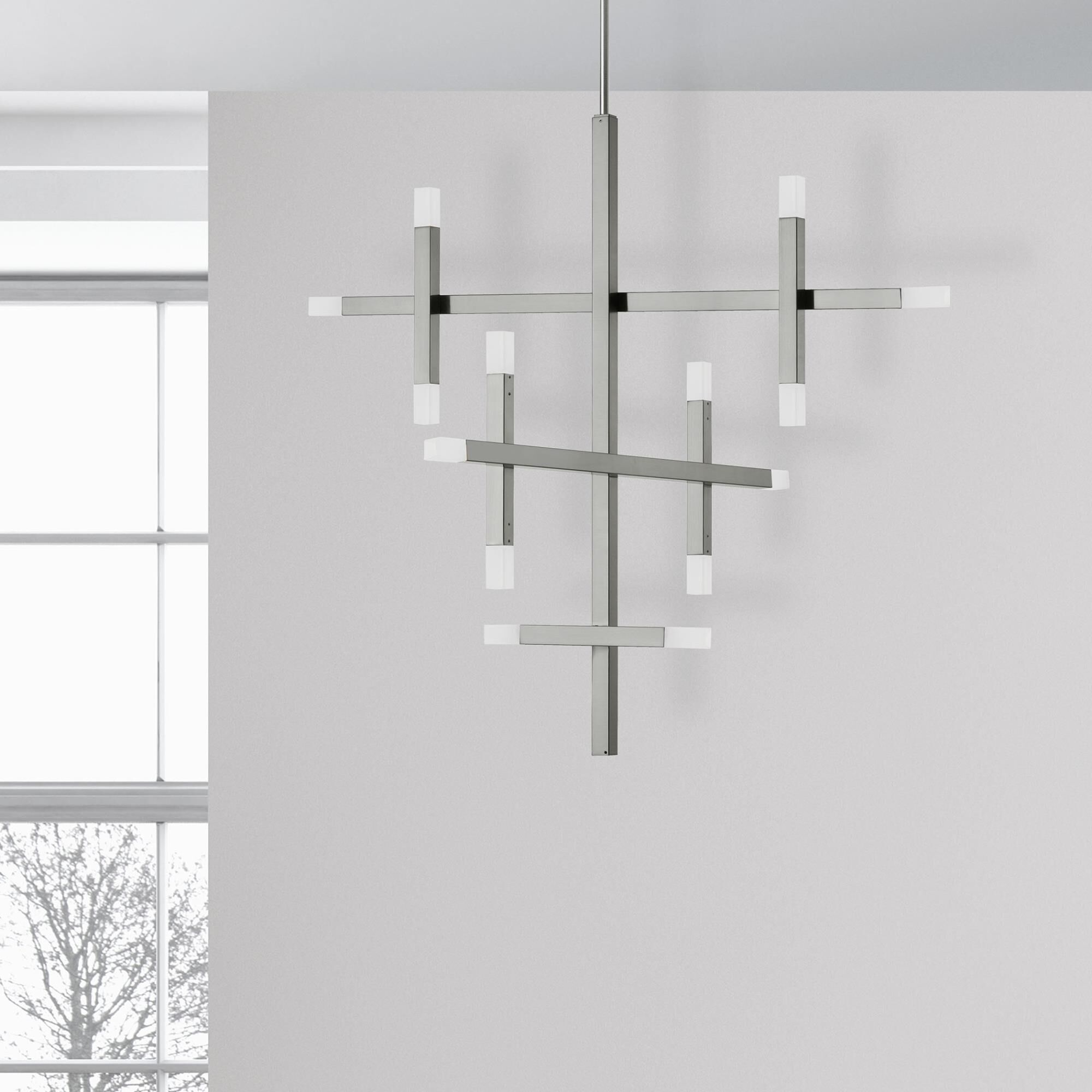 Acasia 35 Inch 14 Light LED Chandelier by Dainolite