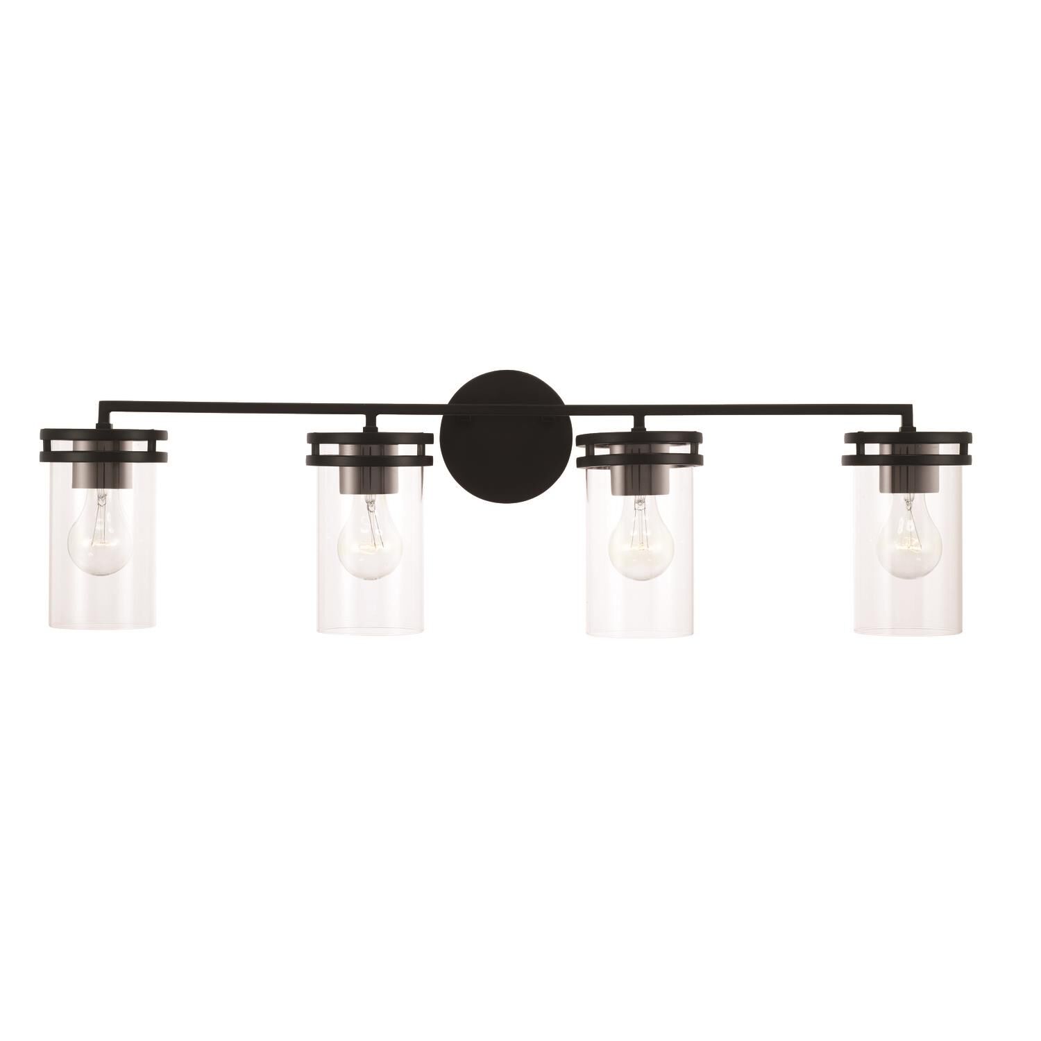 Fuller 33 Inch 4 Light Bath Vanity Light by Homeplace by Capital Lighting Fixture Company