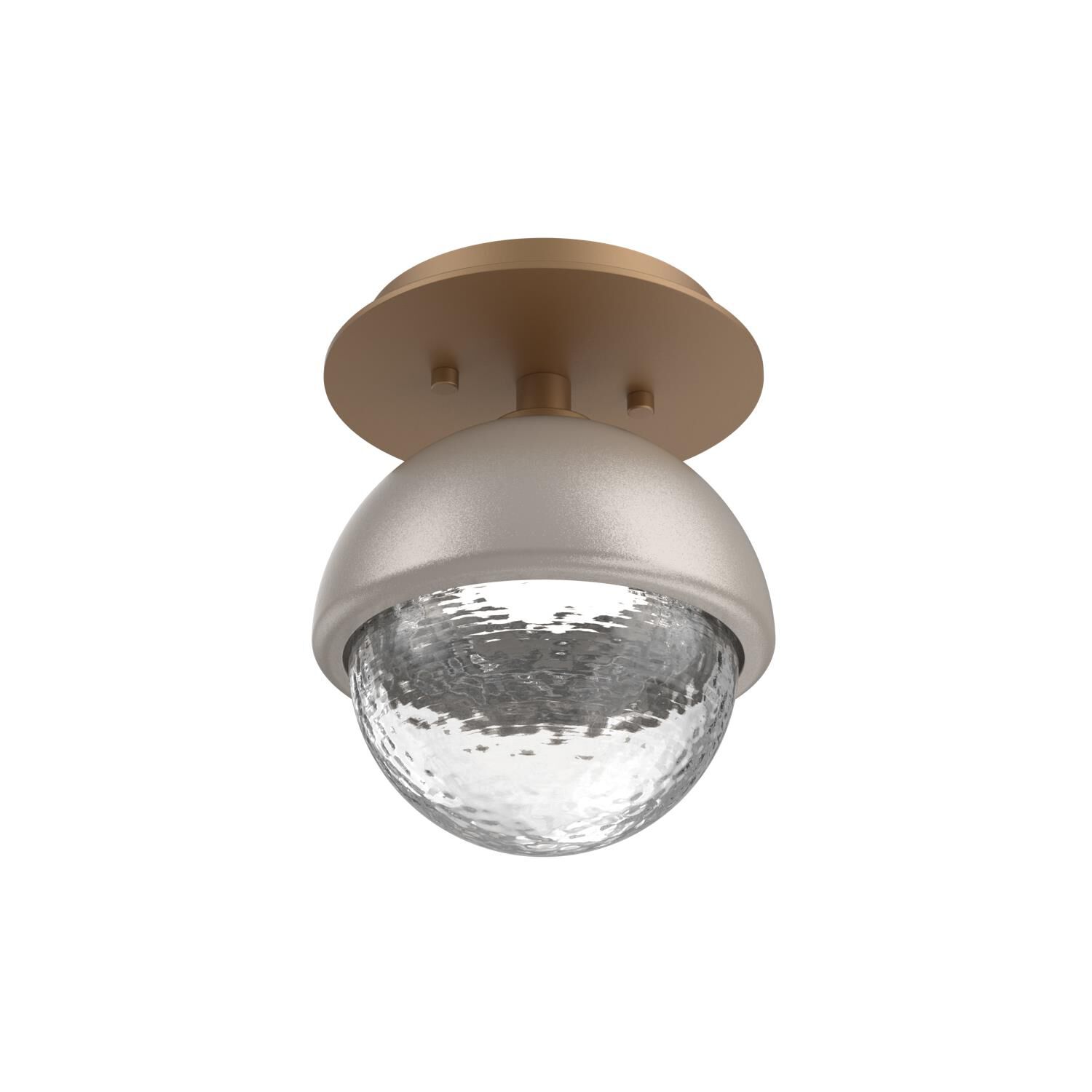 Levi Wilson Cabochon 6 Inch Flush Mount by Hammerton Studio