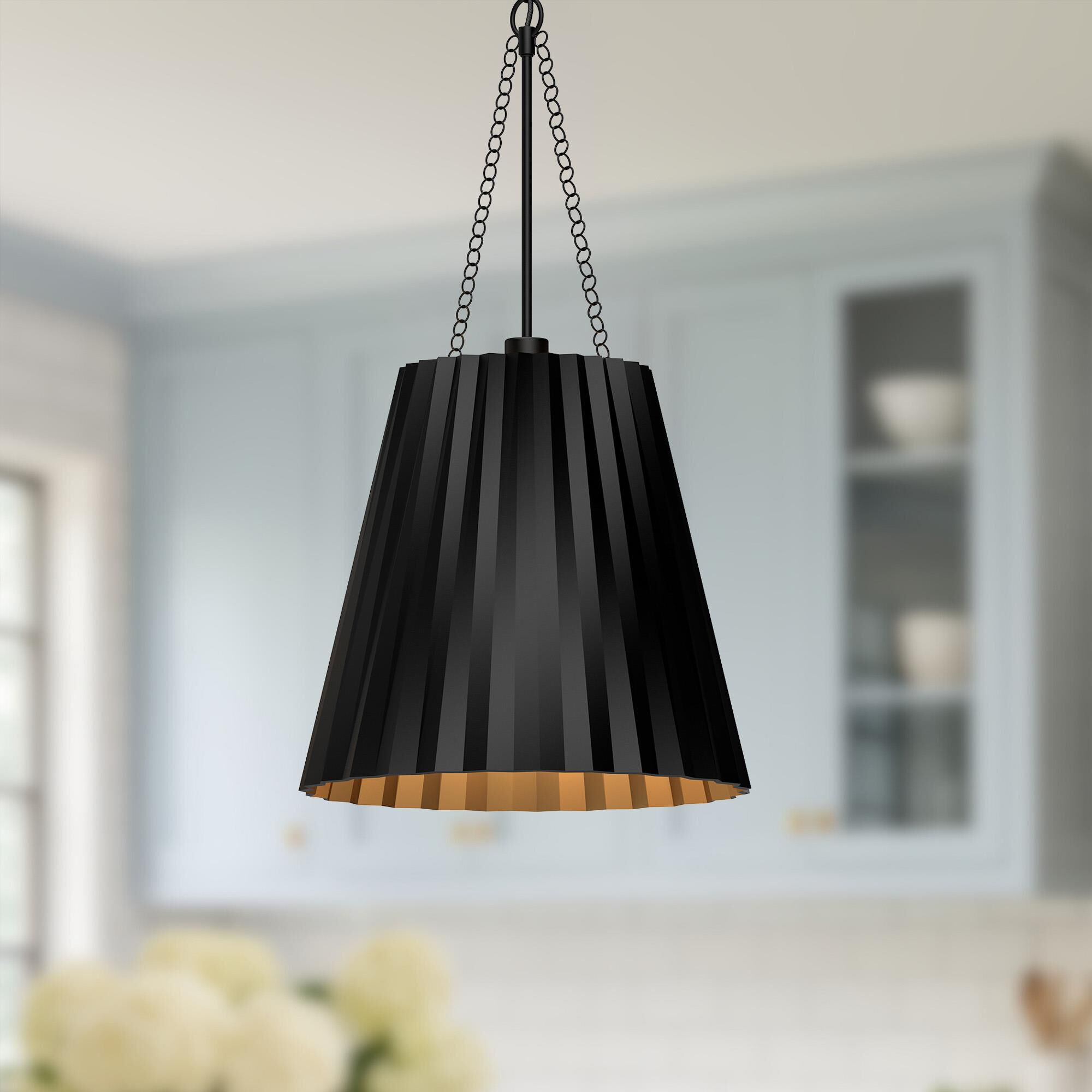 Alora Mood Plisse Large Pendant