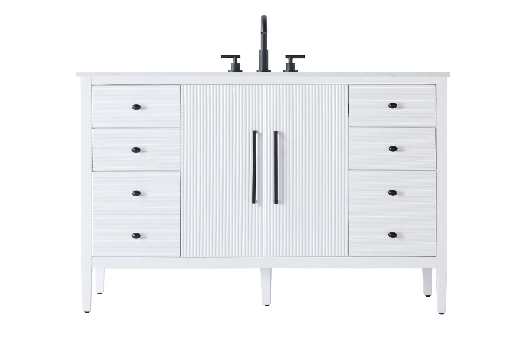 Shown in White finish