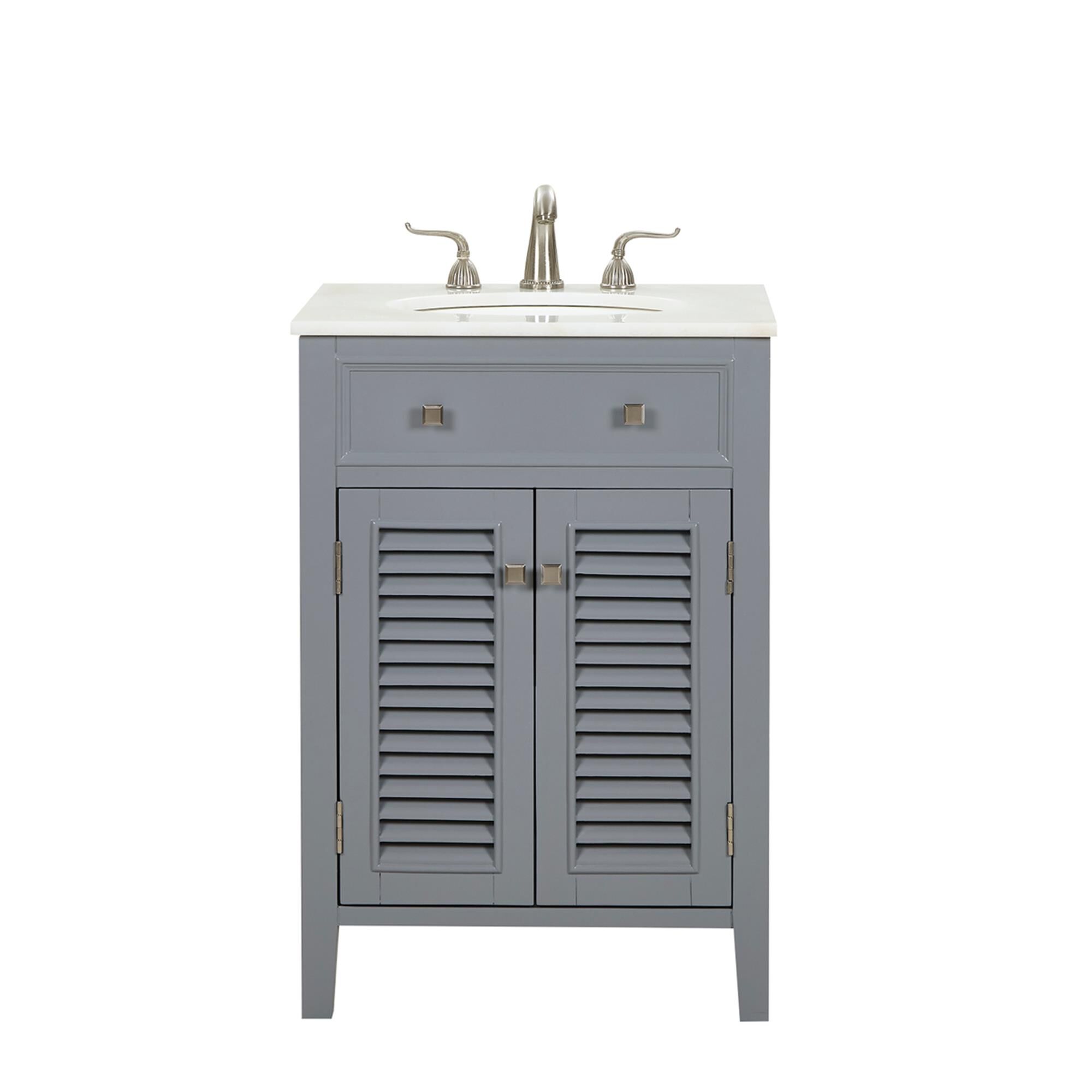 Shown in Grey finish