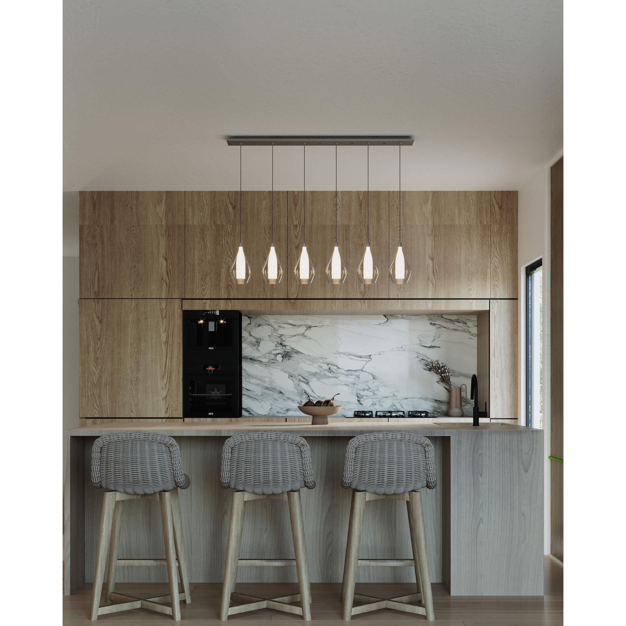 Victoria 41 Inch Linear Suspension Light by Kuzco Lighting