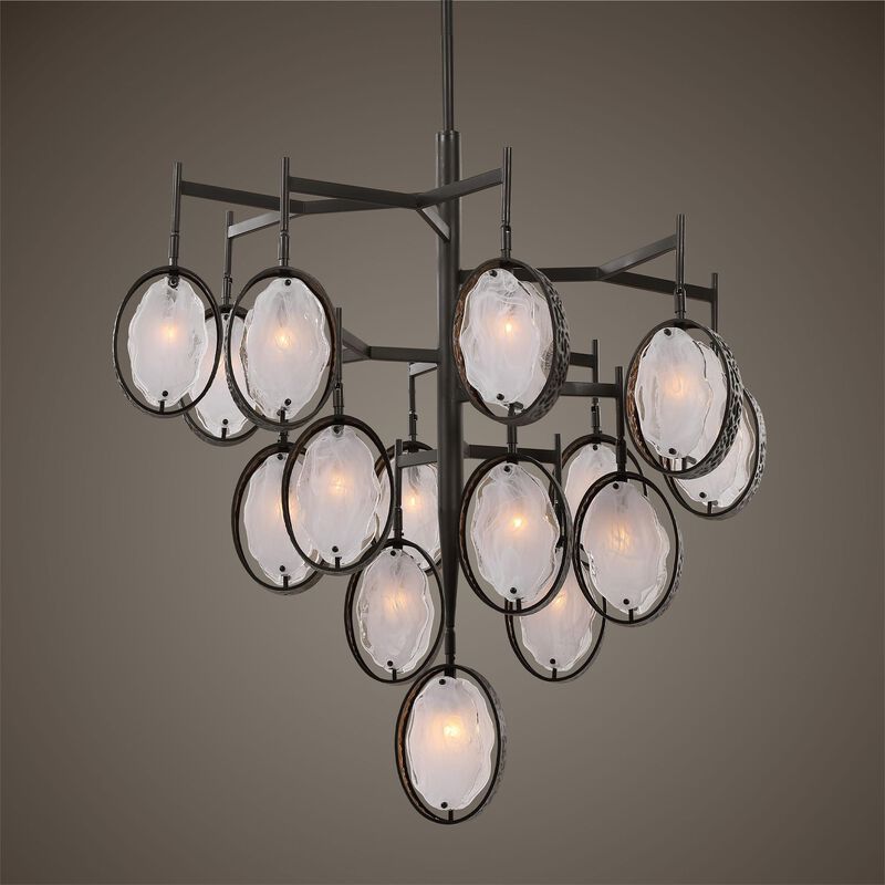 Kalizma Home Maxin 36 Inch 15 Light Chandelier by Uttermost
