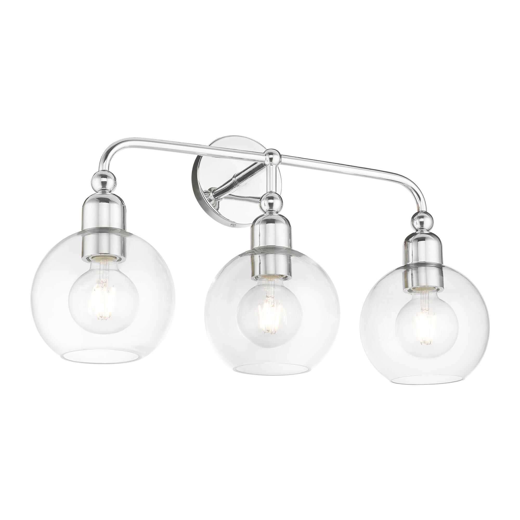 Downtown 23 Inch 3 Light Bath Vanity Light by Livex Lighting