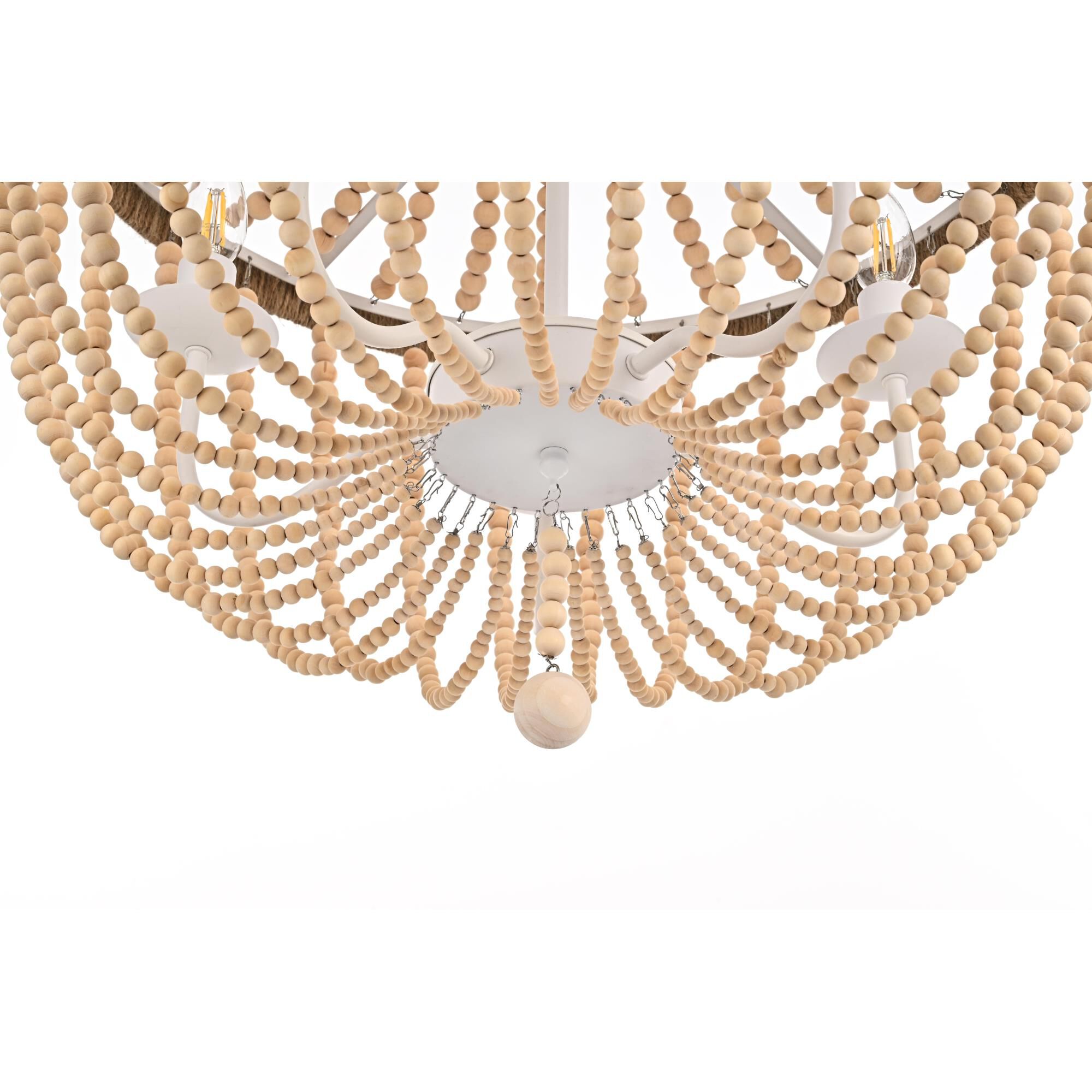 Jolie 24 Inch Large Pendant by Elegant Lighting