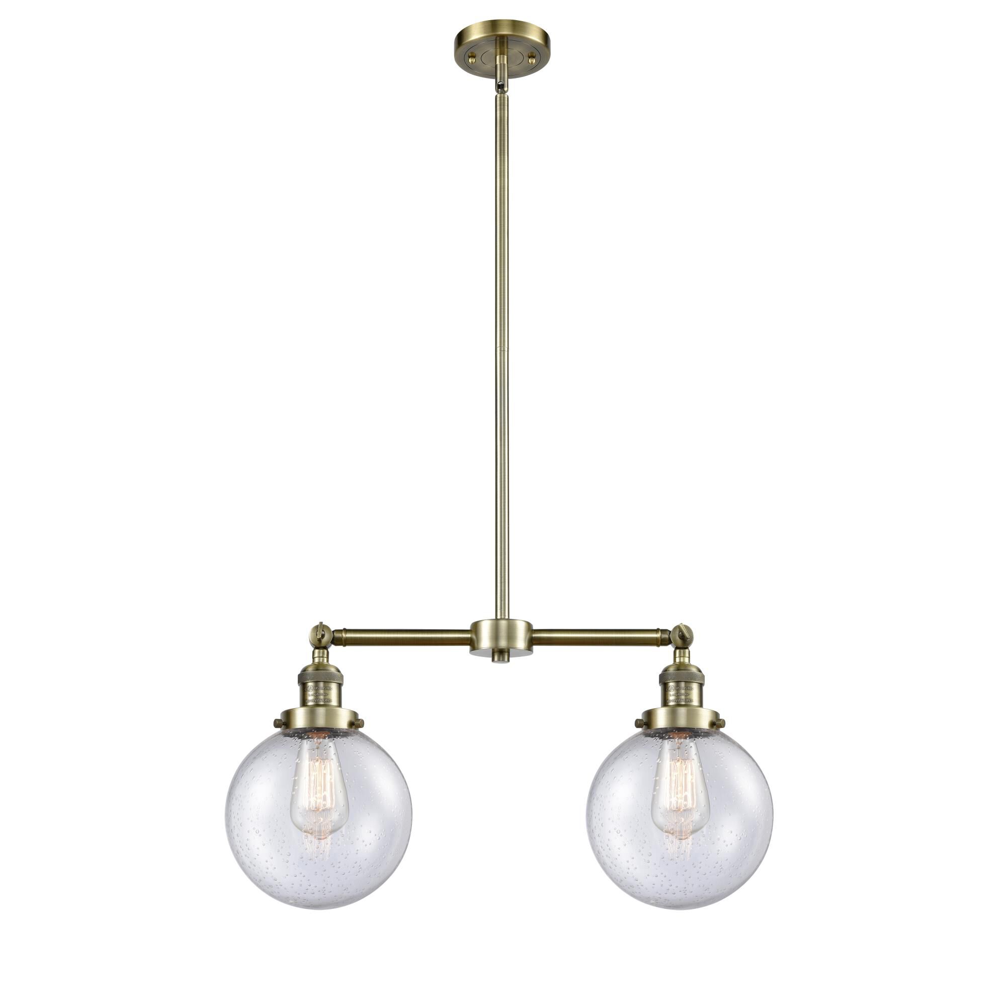 Bruno Marashlian Beacon 25 Inch 2 Light Chandelier by Innovations Lighting