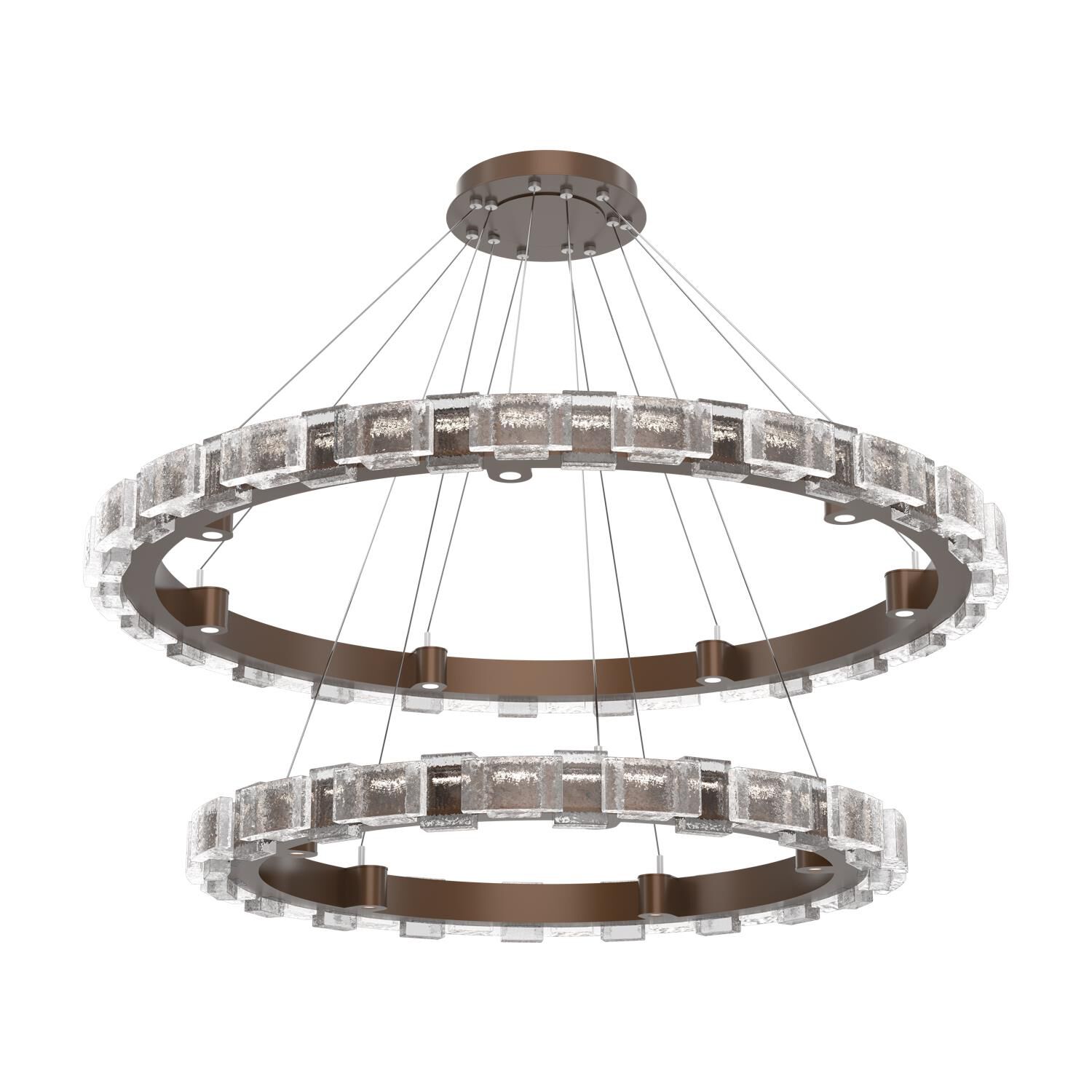Levi Wilson Tessera 50 Inch Chandelier by Hammerton Studio