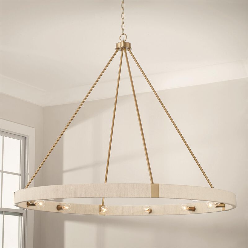 Delaney 47 Inch 12 Light Chandelier by Capital Lighting Fixture Company - Clearance