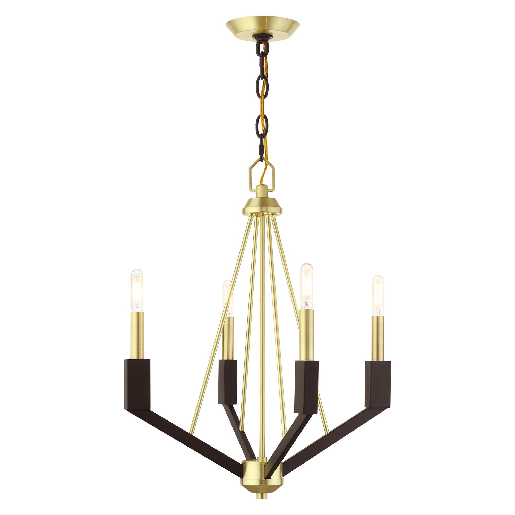 Beckett 4 Light Mini Chandelier by Livex Lighting