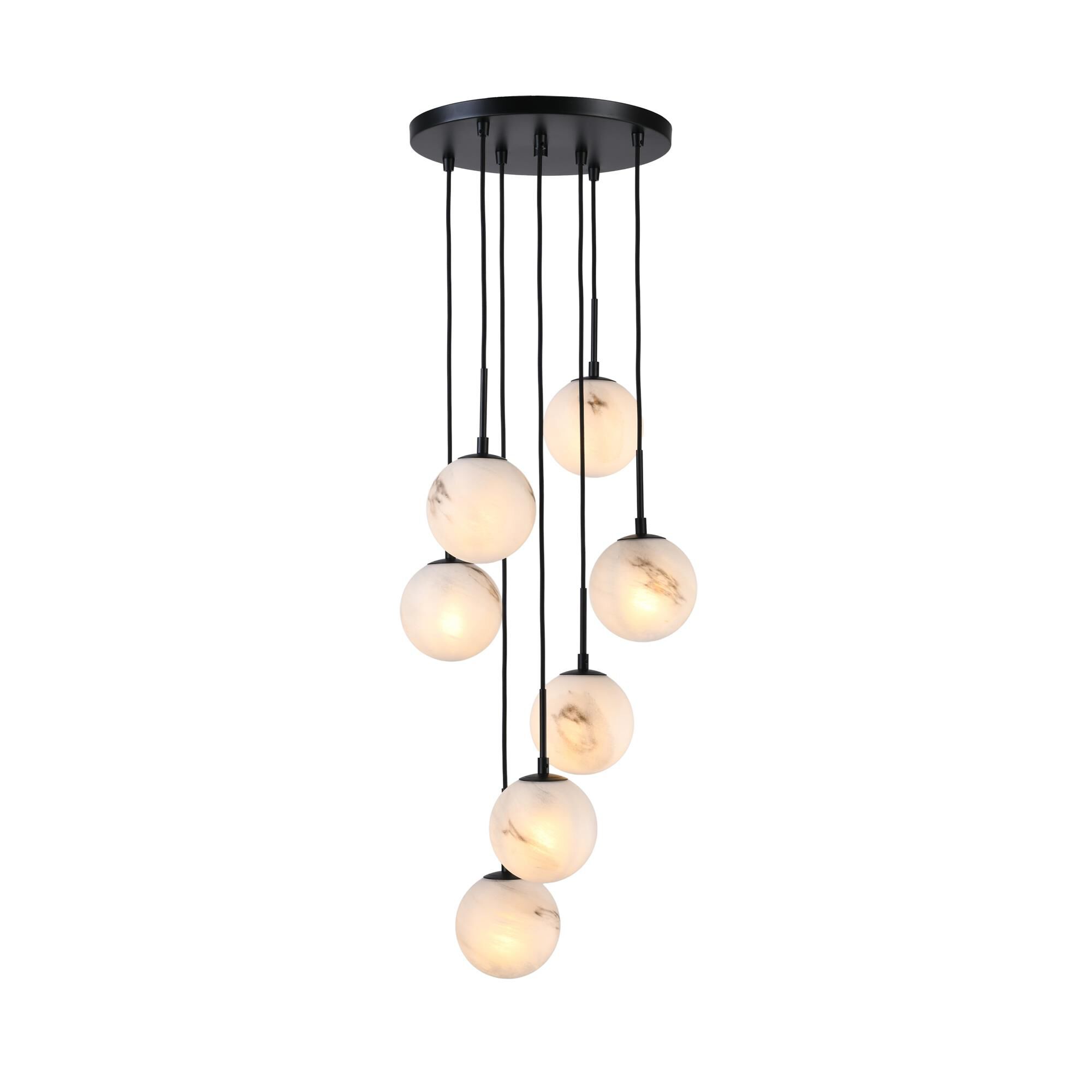 Nightfall 19 Inch Multi Light Pendant by Artcraft