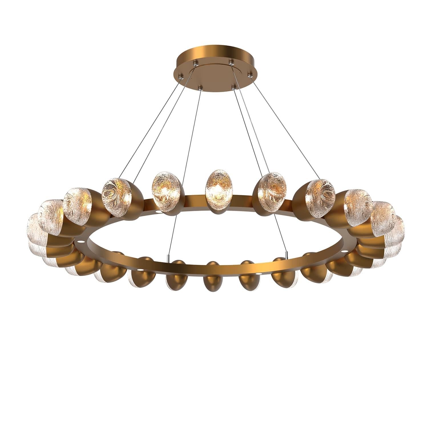 Pebble Chandelier by Hammerton Studio