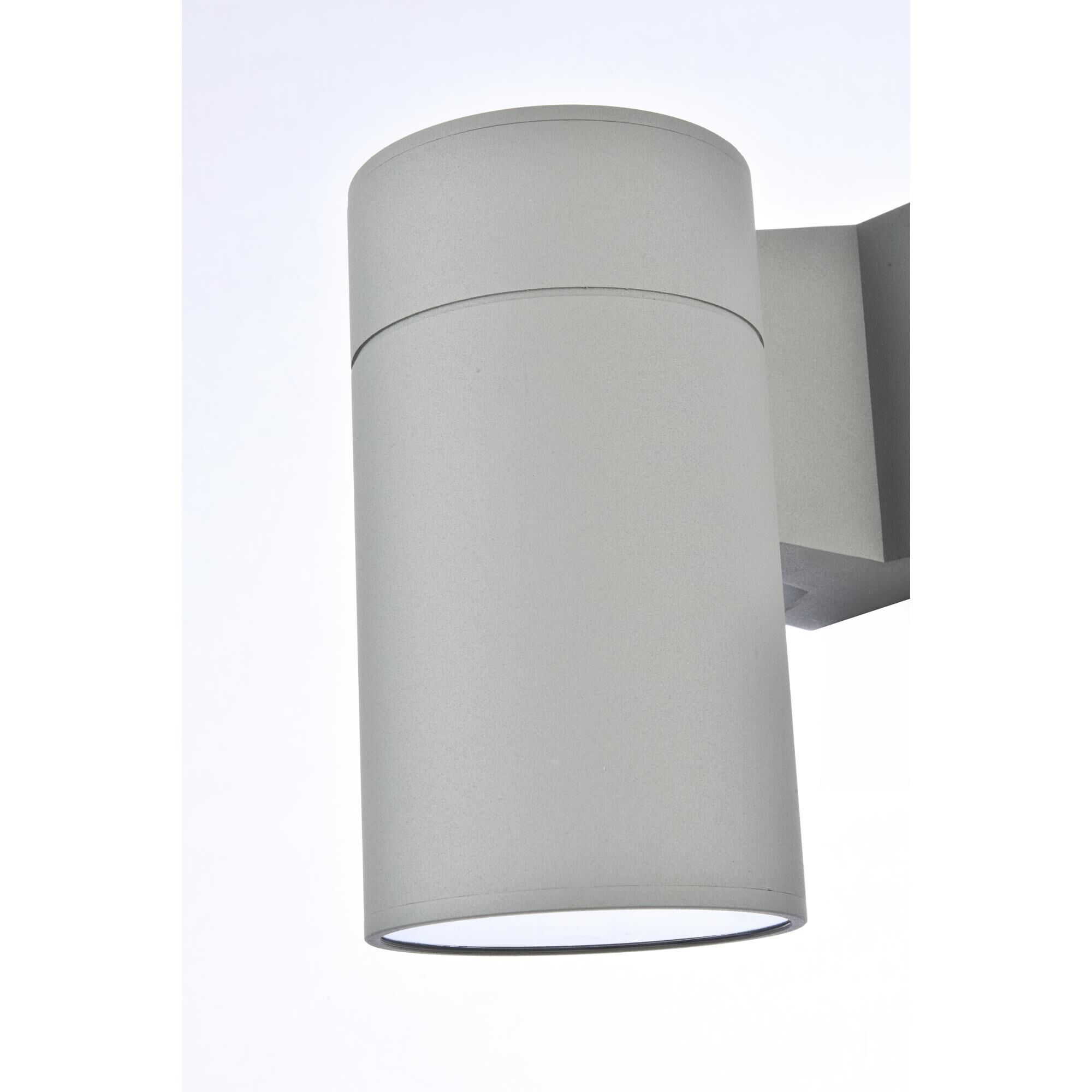 Elegant Lighting Raine 7 Inch Tall Outdoor Wall Light