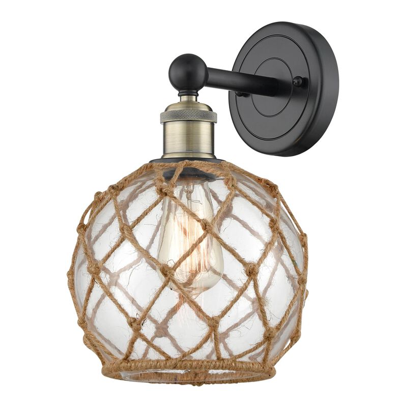 Bruno Marashlian Farmhouse Rope 12 Inch Wall Sconce by Innovations Lighting