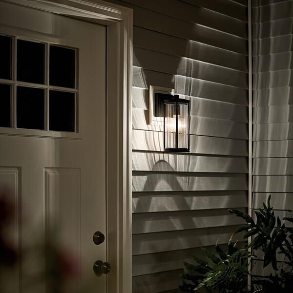 Kichler Lighting Barras 11 Inch Tall Outdoor Wall Light