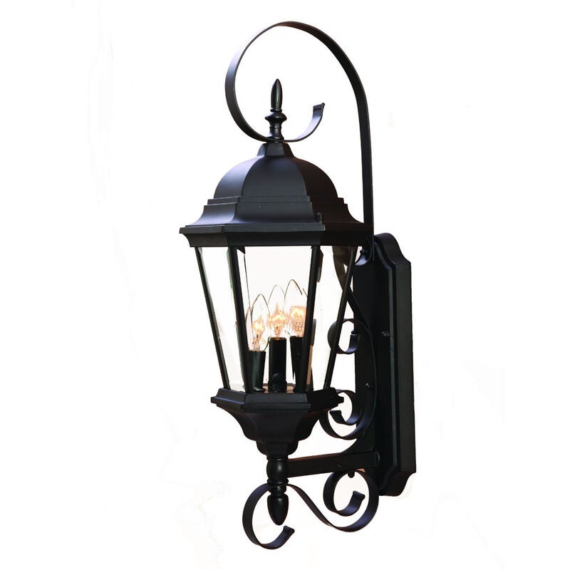New Orleans 25 Inch Tall 3 Light Outdoor Wall Light by Acclaim Lighting