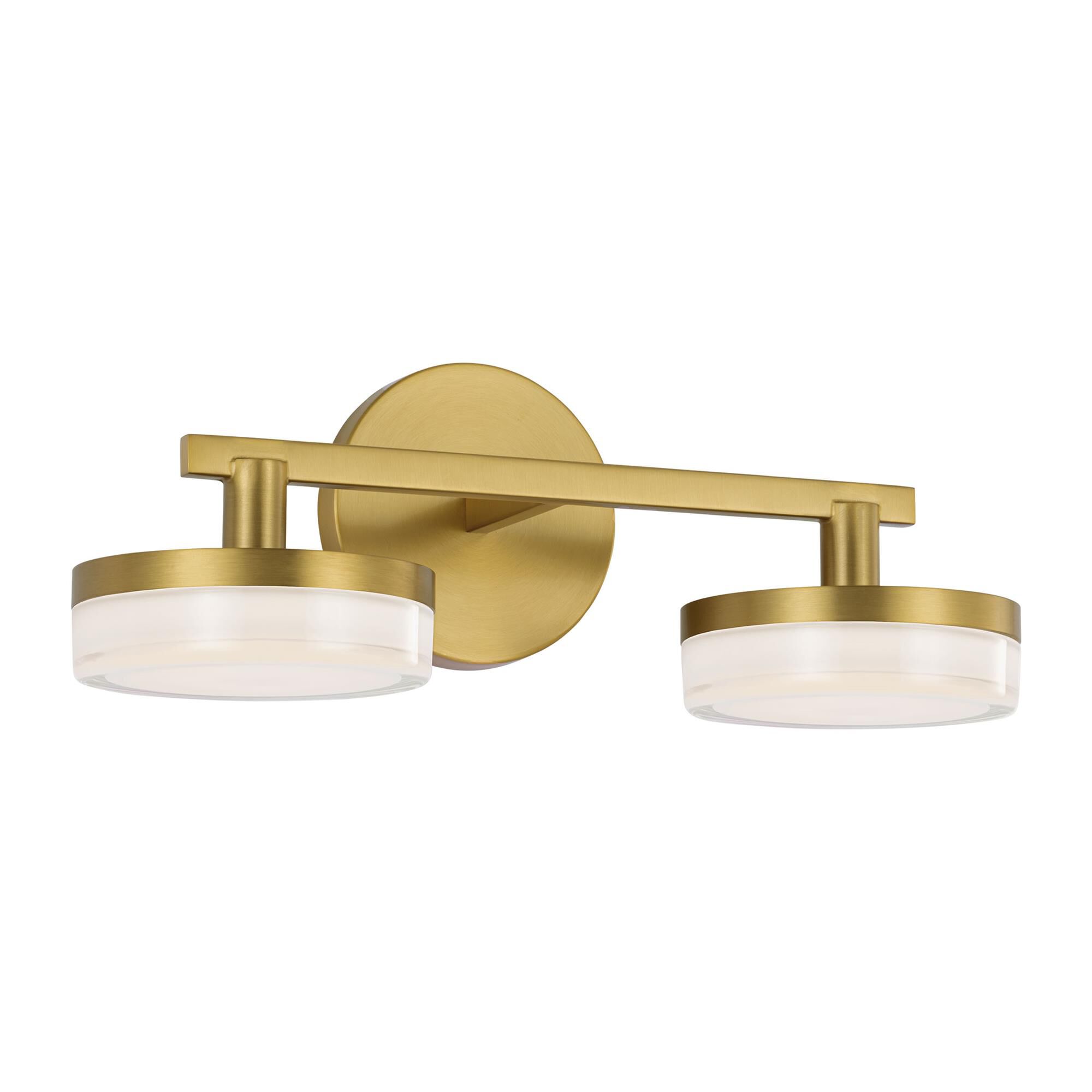 Shown in Burnished Brass finish and Silk Screen White Inside Clear Outside glass