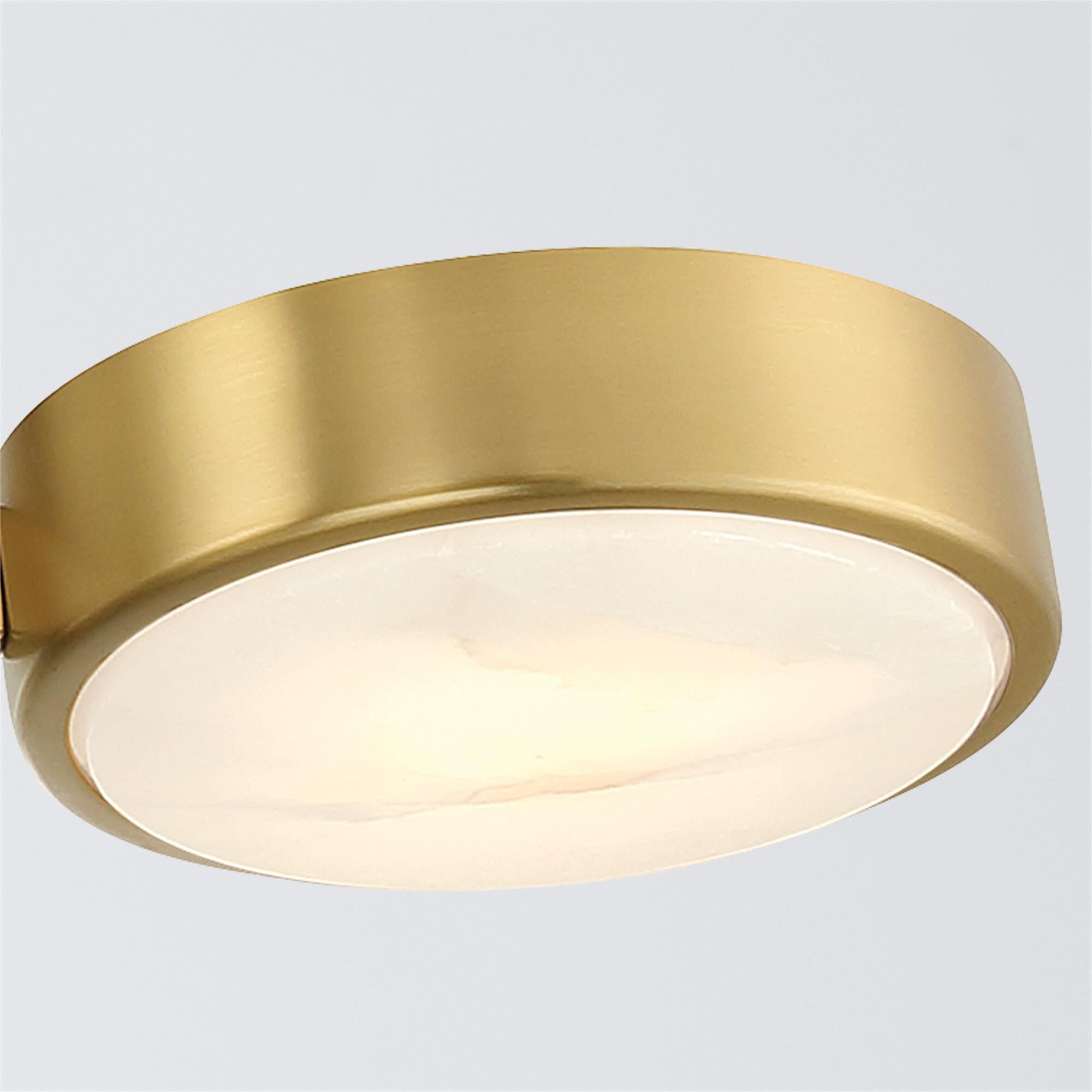 Orson 22 Inch 3 Light Semi Flush Mount,