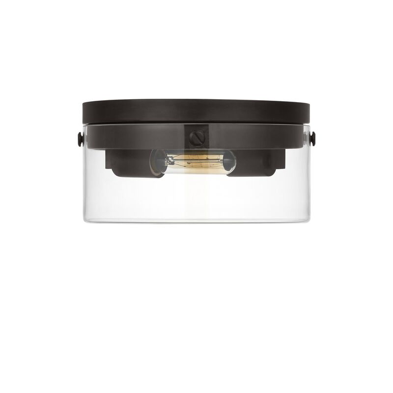 Chapman & Myers Garrett 11 Inch 2 Light Flush Mount by Visual Comfort Studio