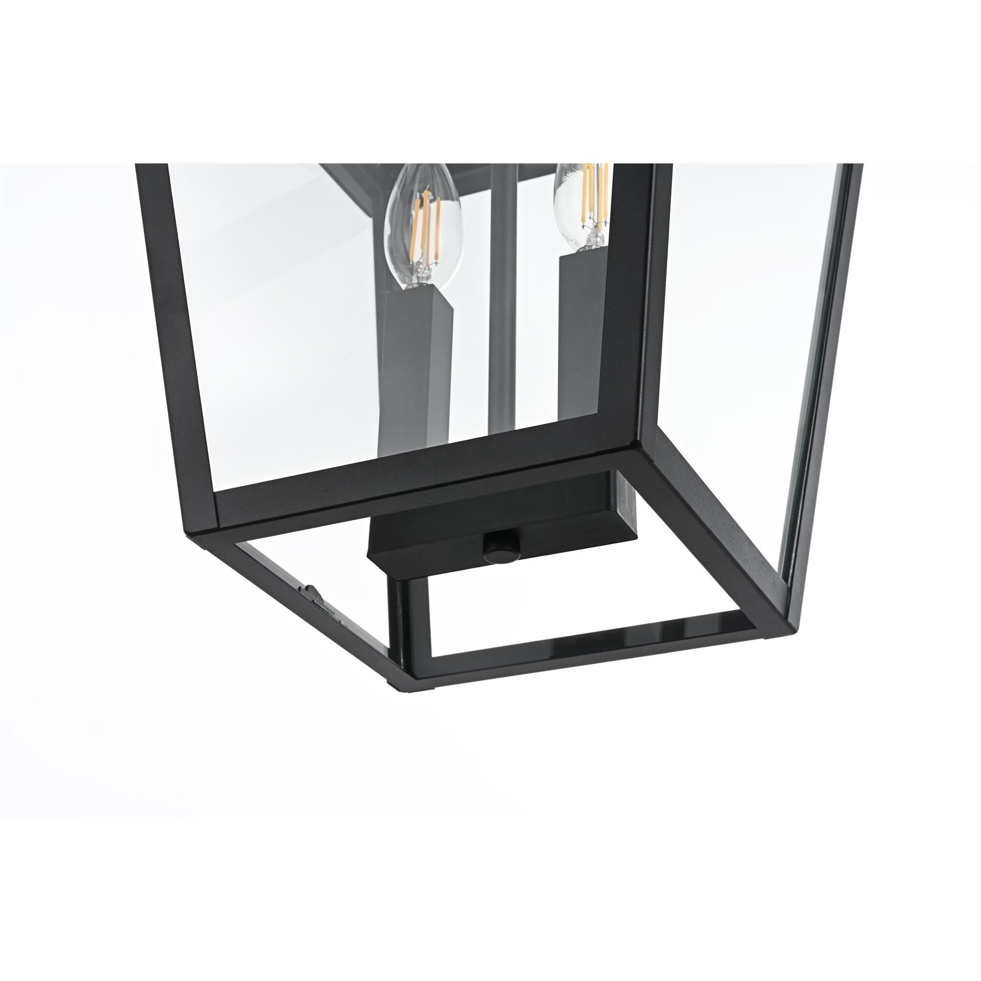 Frankford 12 Inch Outdoor Hanging Lantern by Elegant Lighting