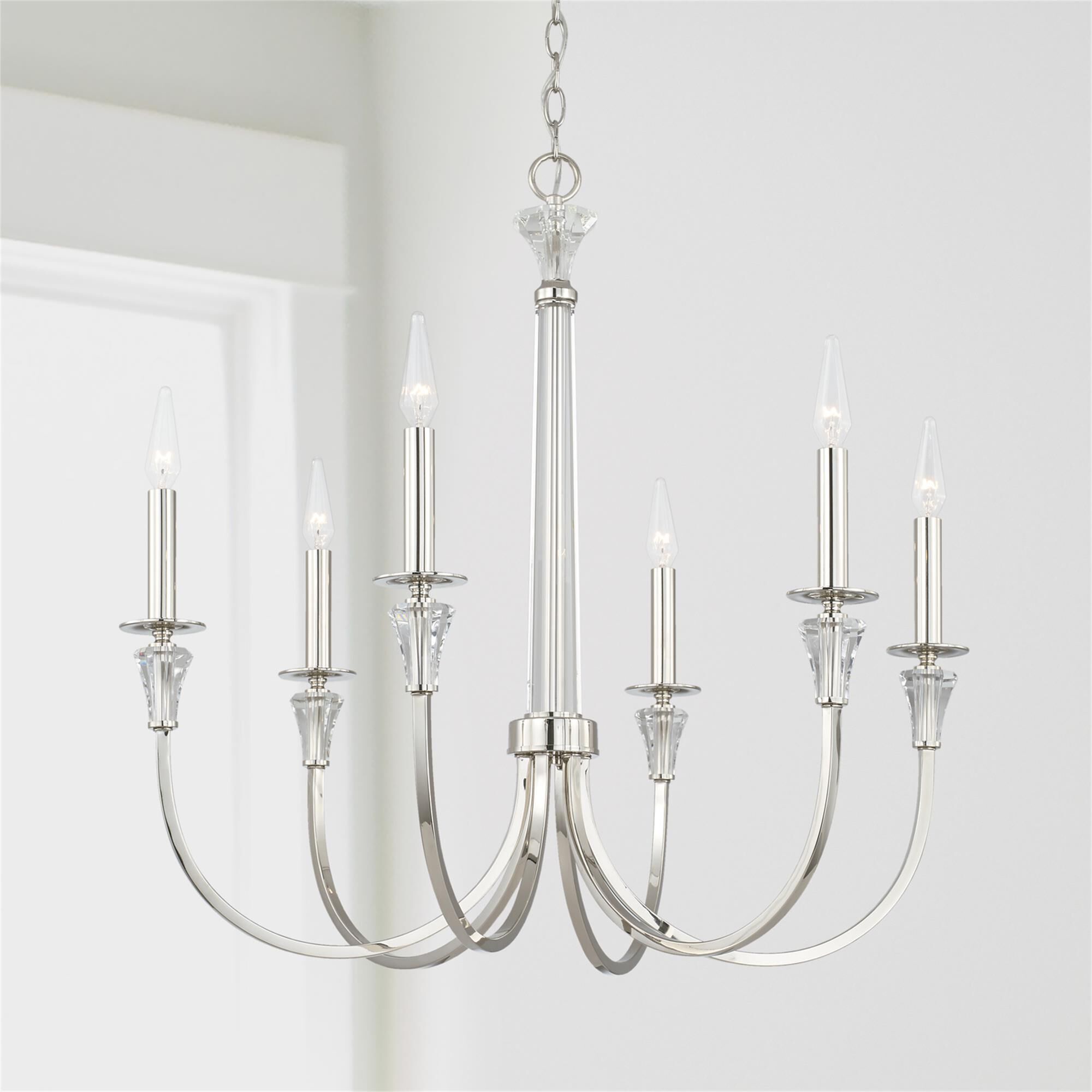 Shown in Polished Nickel finish
