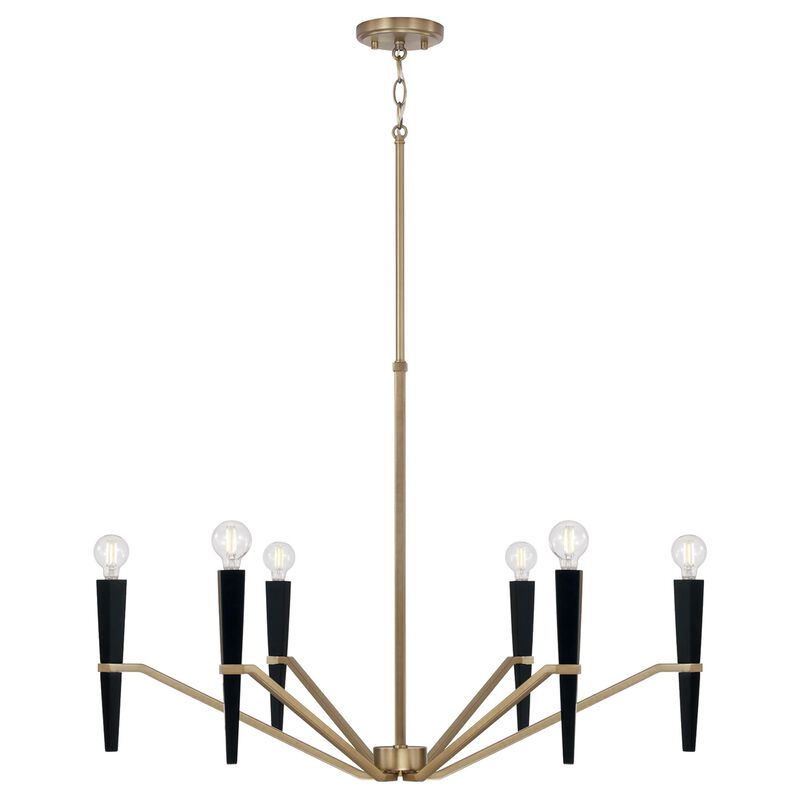 Enzo 33 Inch Chandelier by Capital Lighting Fixture Company