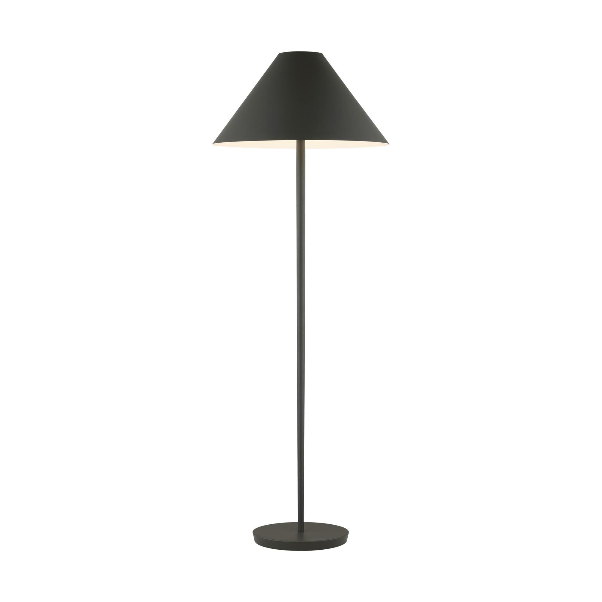 Shown in Matte Charcoal Black finish and Matte Charcoal Black shade