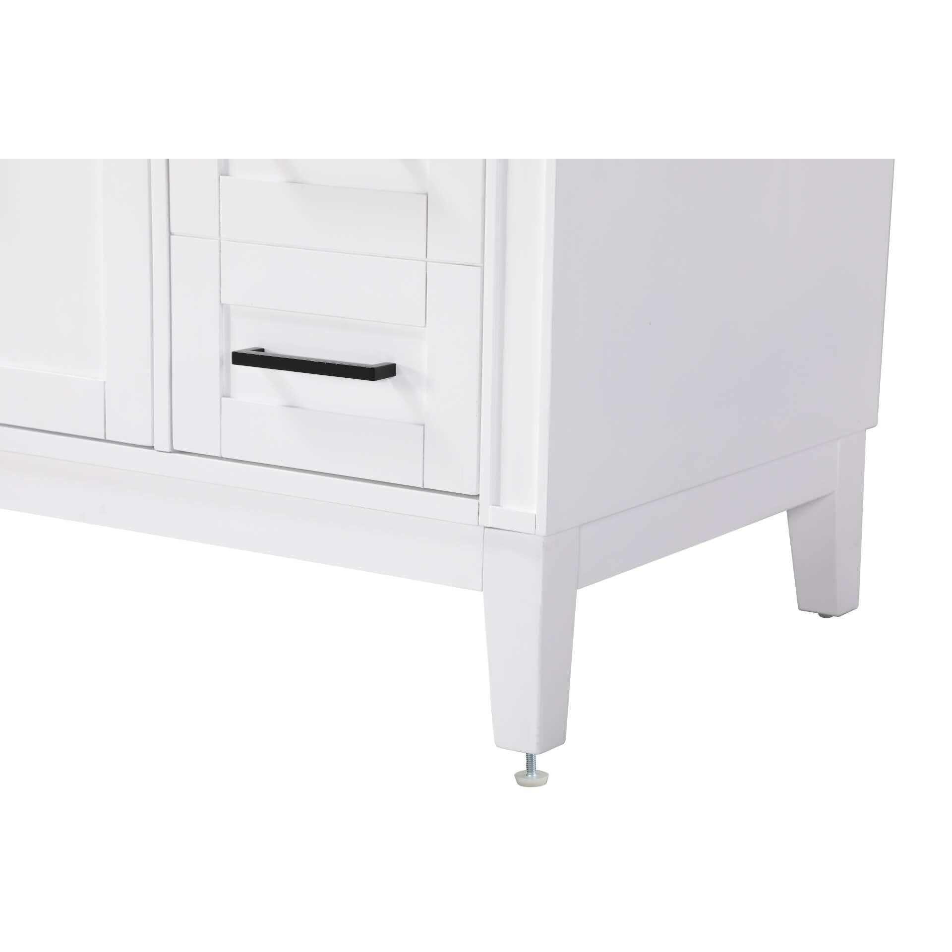 Shown in White finish